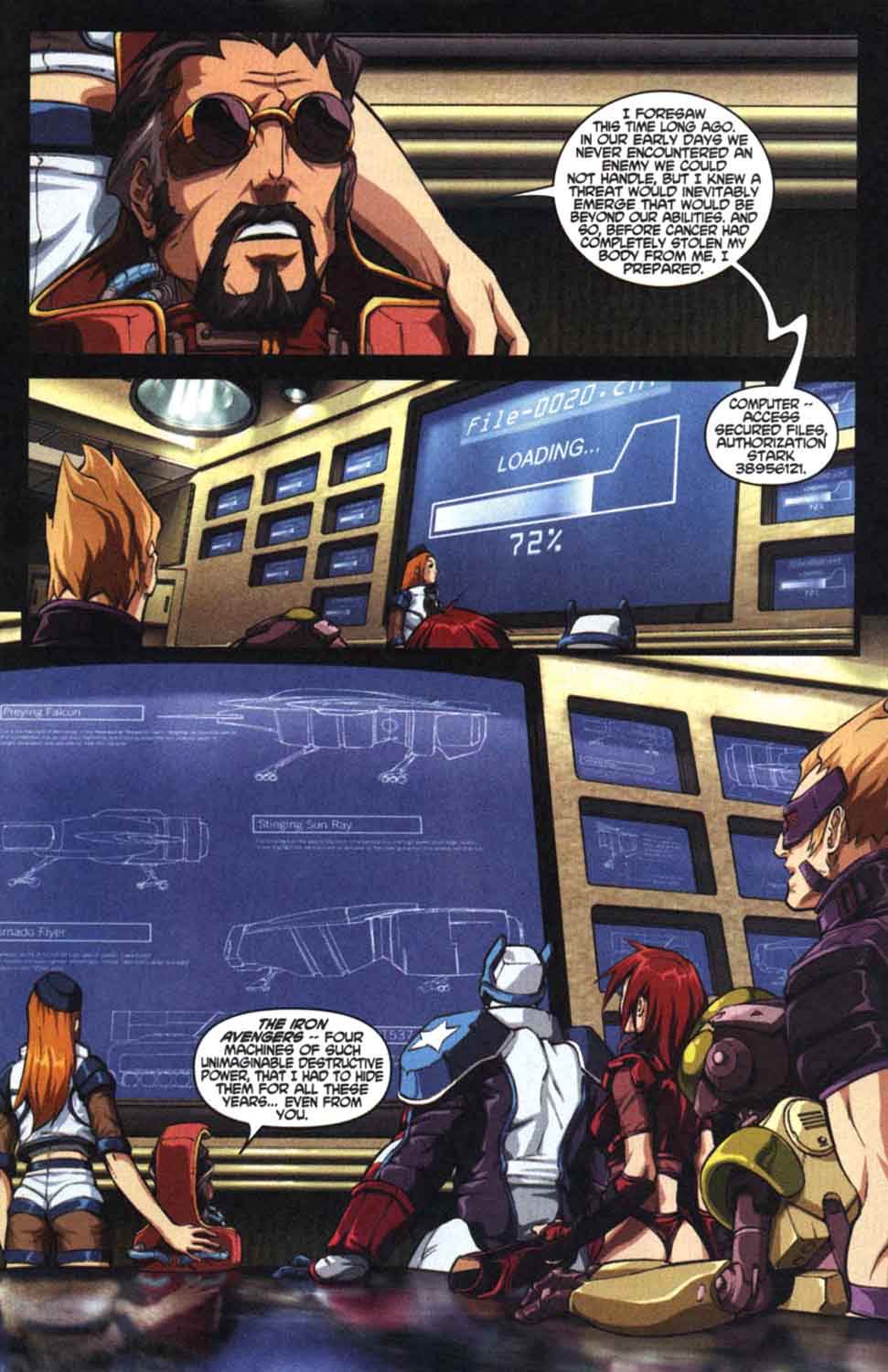 Read online Marvel Mangaverse: Avengers Assemble! comic -  Issue # Full - 4
