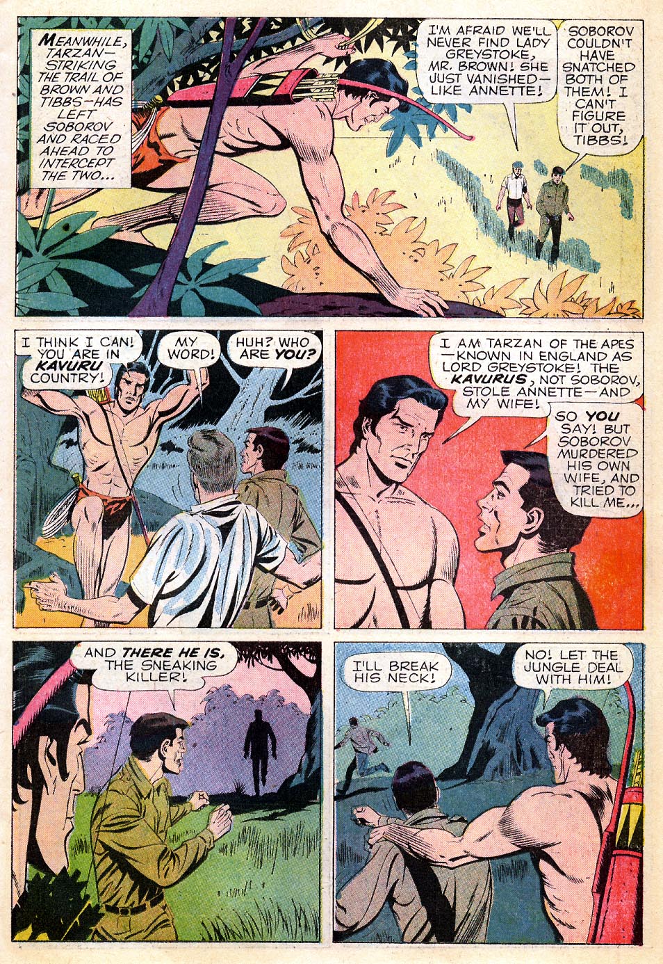 Read online Tarzan (1962) comic -  Issue #189 - 11