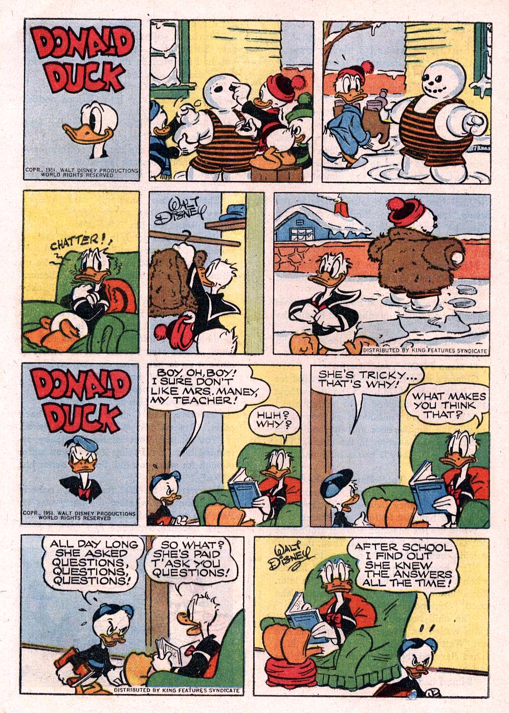 Read online Walt Disney's Comics and Stories comic -  Issue #174 - 24