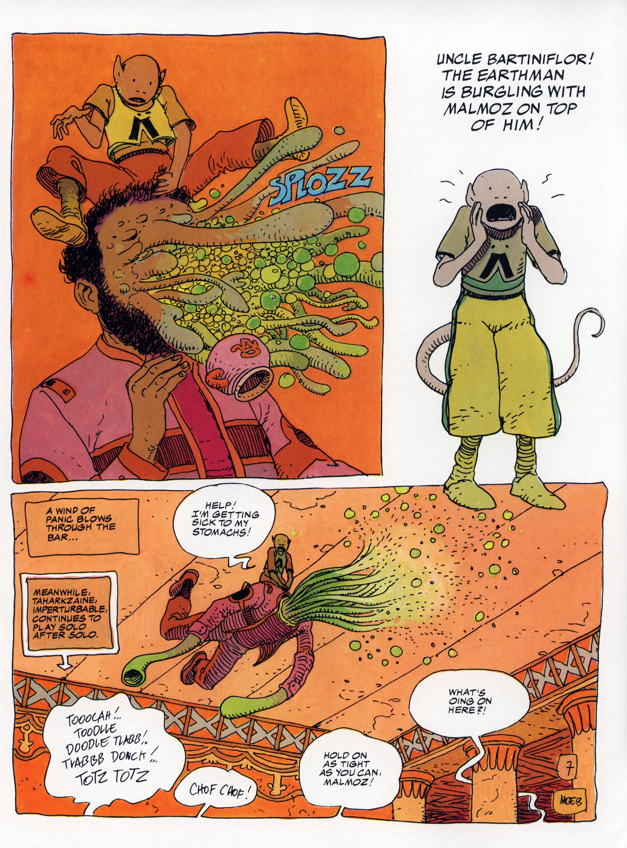 Read online Epic Graphic Novel: Moebius comic -  Issue # TPB 6 - 13
