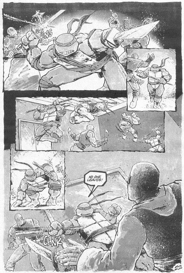 Read online Teenage Mutant Ninja Turtles (1984) comic -  Issue #20 - 22