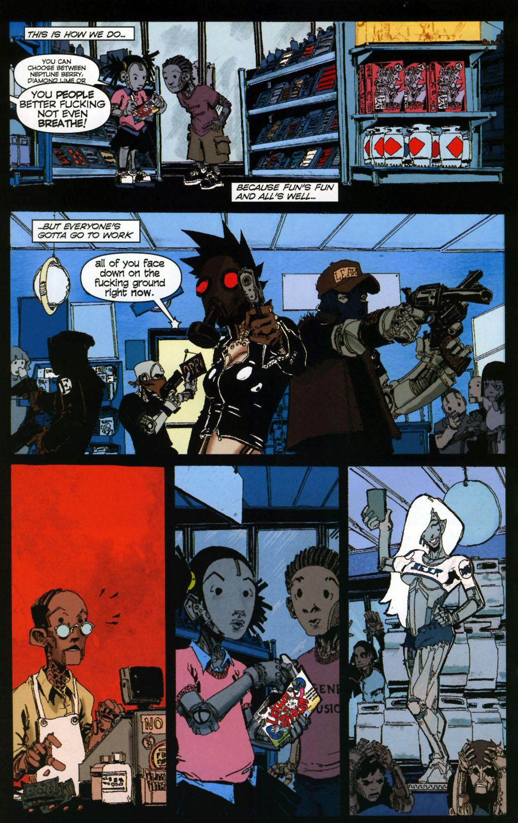 Read online NYC Mech comic -  Issue #1 - 18