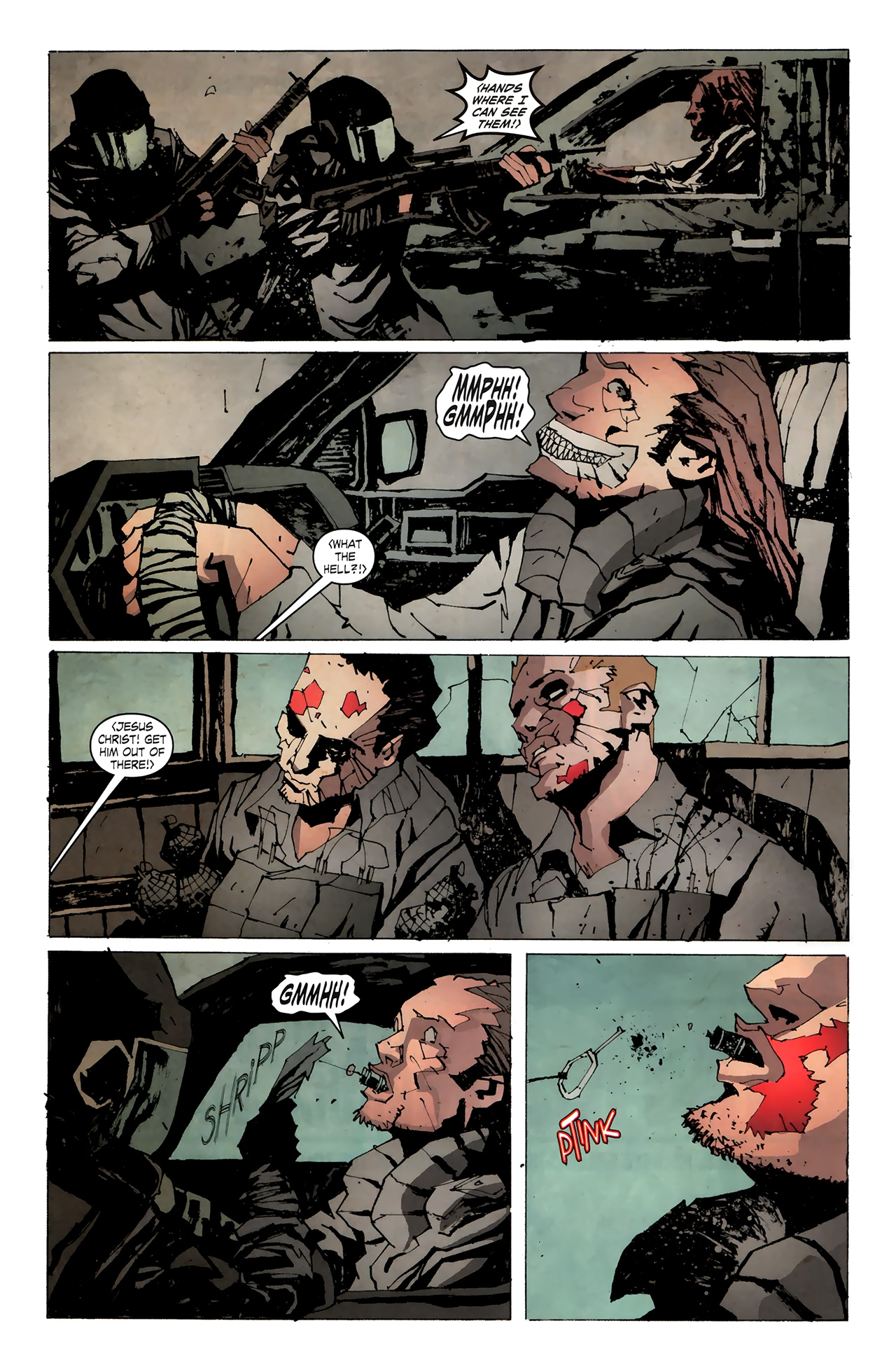 Read online Kane & Lynch comic -  Issue #6 - 6