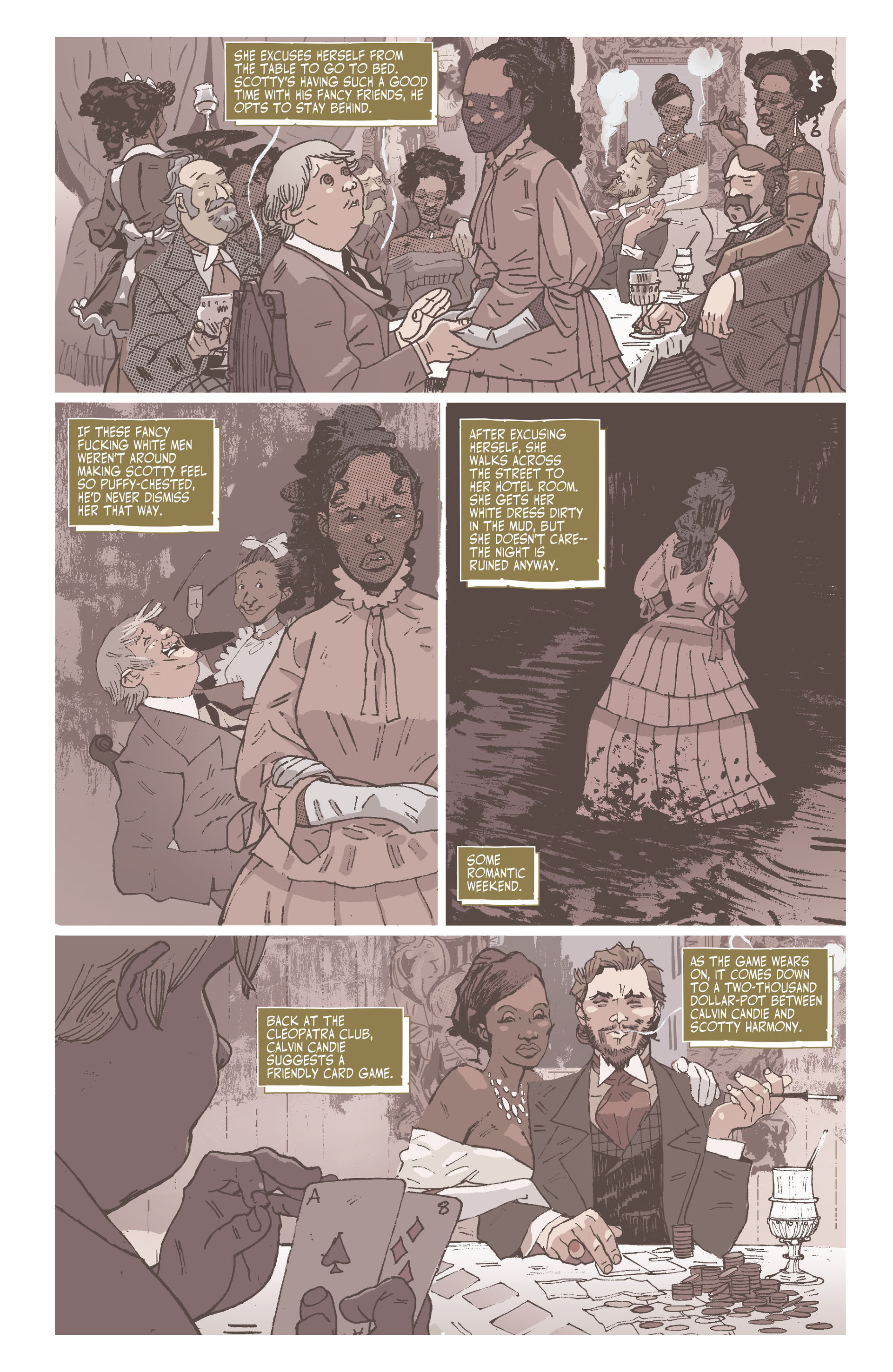 Read online Django Unchained comic -  Issue #4 - 5