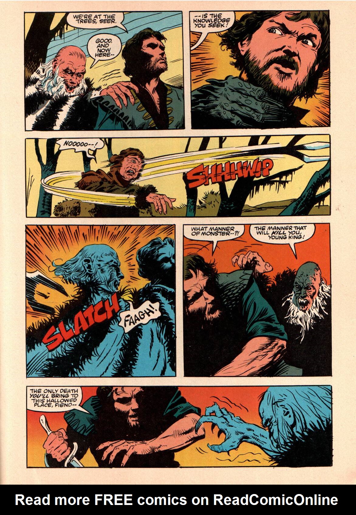 Read online Marvel Comics Super Special comic -  Issue #28 - 32