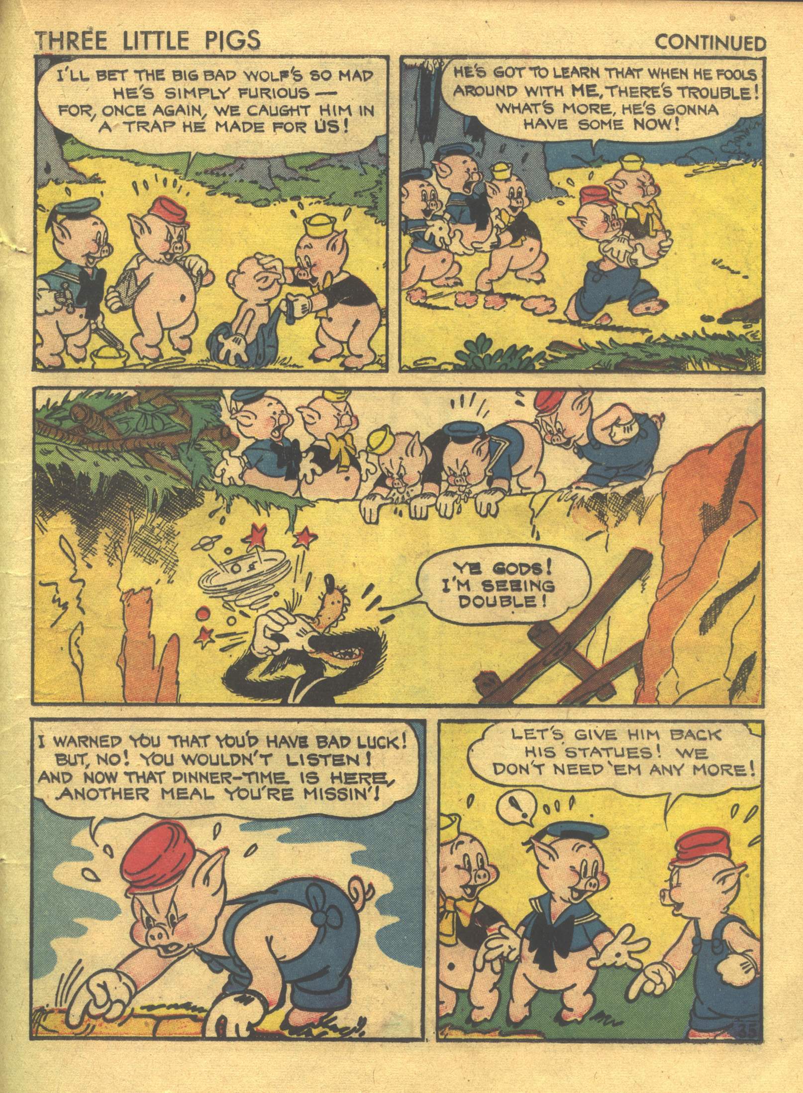 Read online Walt Disney's Comics and Stories comic -  Issue #16 - 37