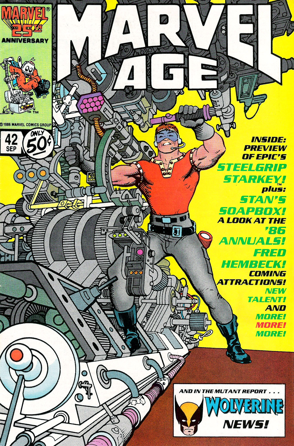 Read online Marvel Age comic -  Issue #42 - 1