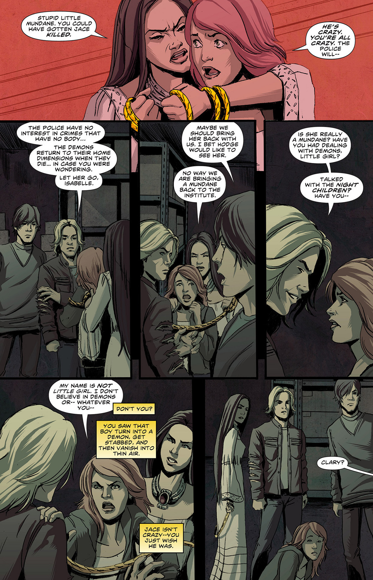 Read online The Mortal Instruments: City of Bones comic -  Issue #1 - 10