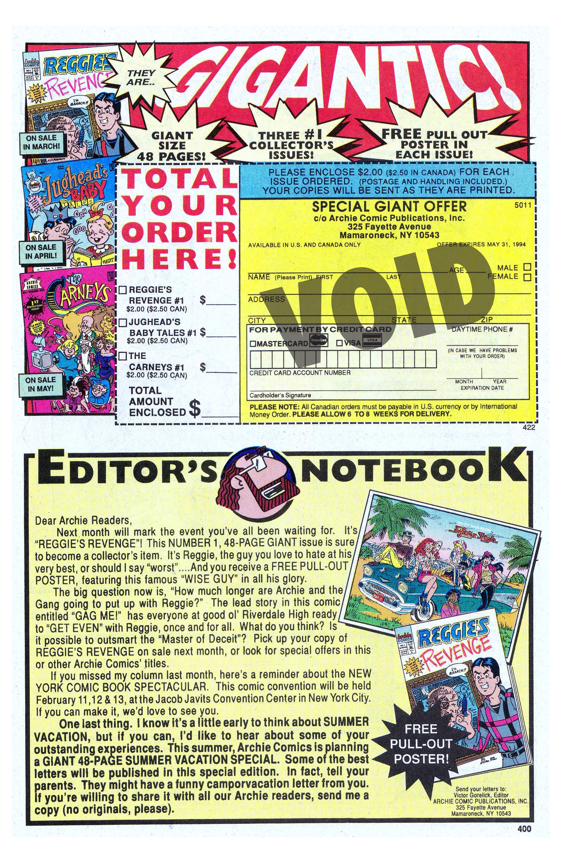 Read online Archie (1960) comic -  Issue #422 - 8