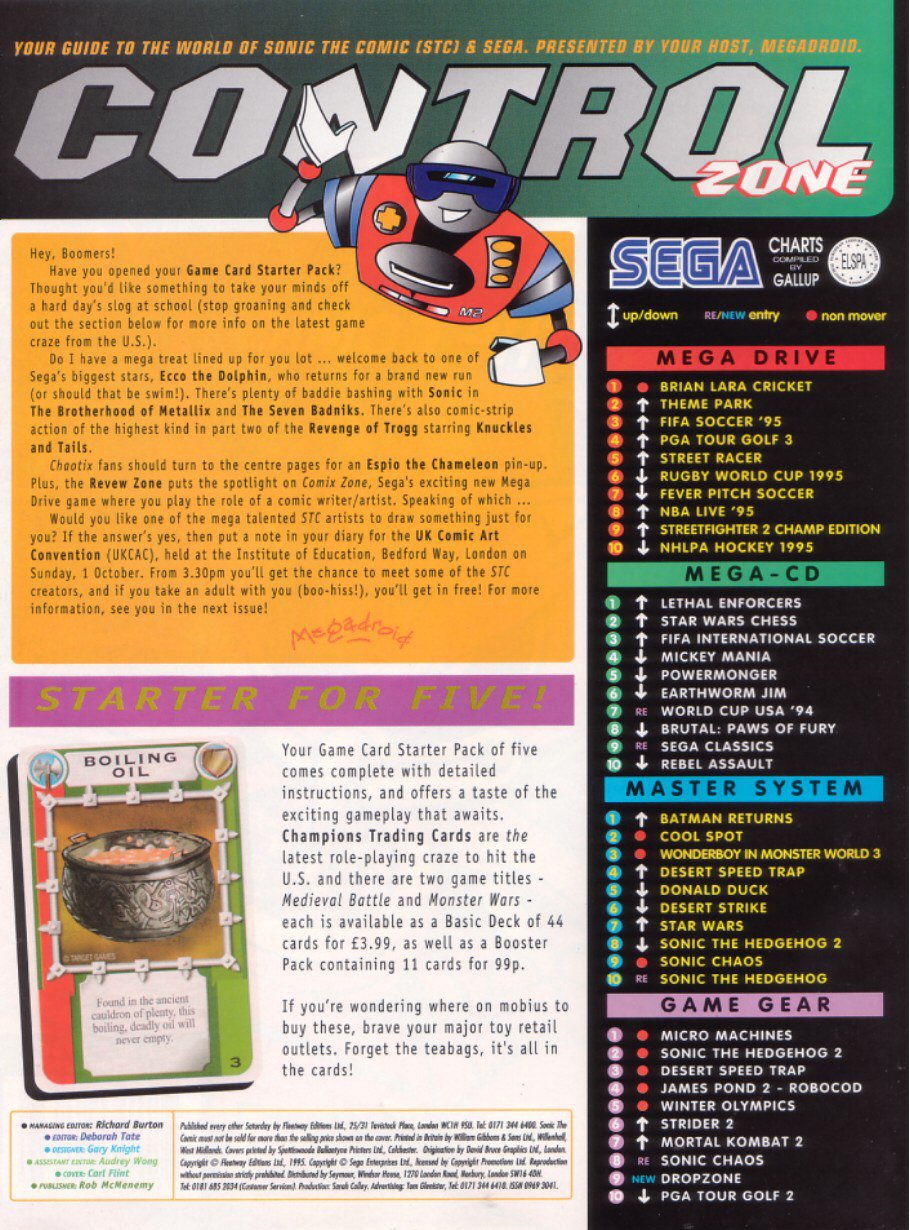 Read online Sonic the Comic comic -  Issue #60 - 2