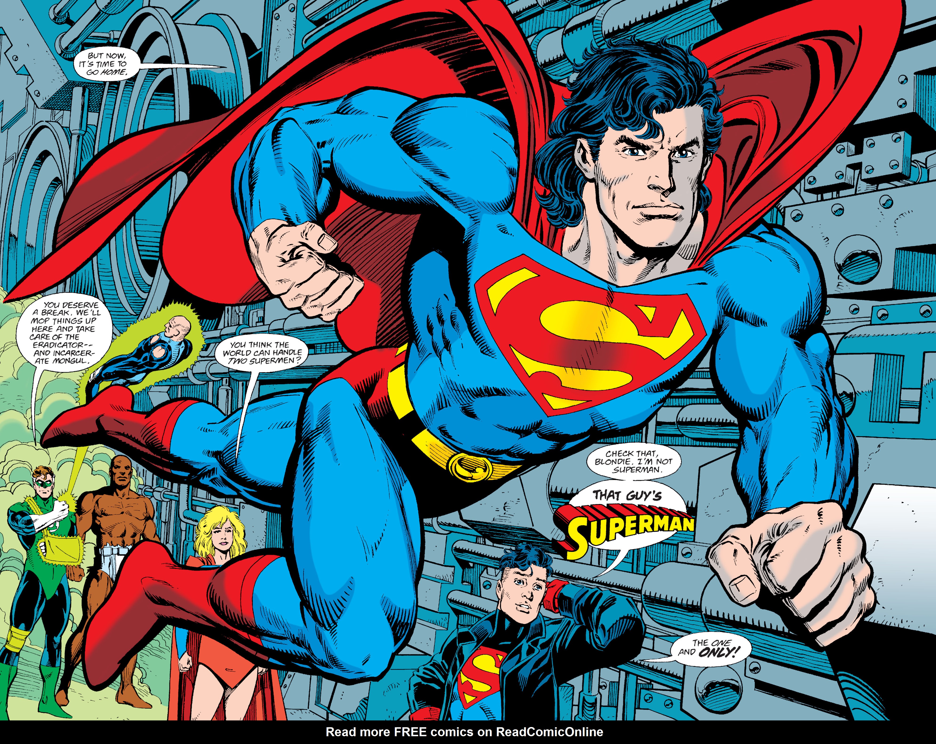 Read online Superman: The Return of Superman comic -  Issue # TPB 2 - 144