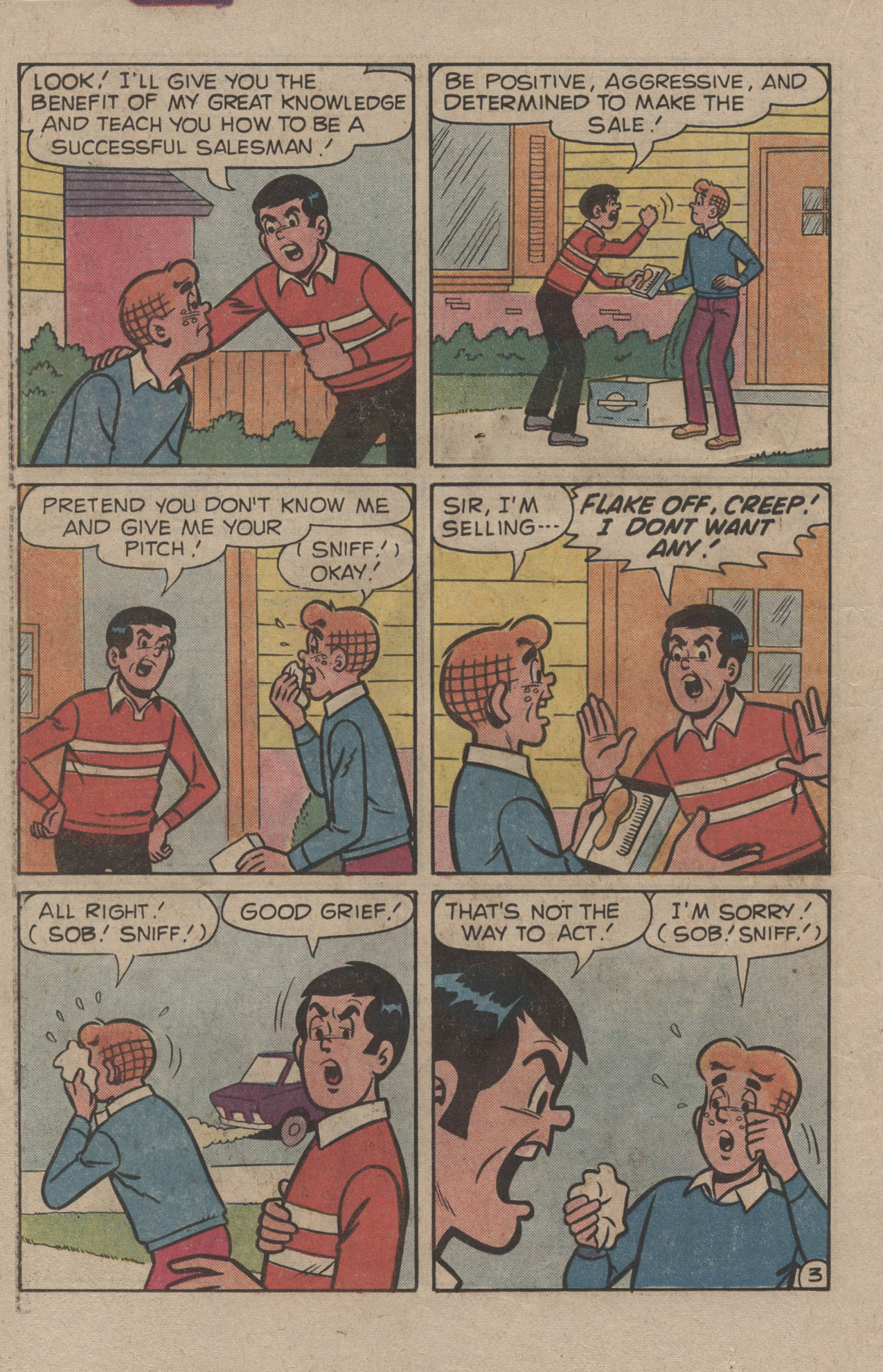 Read online Reggie and Me (1966) comic -  Issue #123 - 22