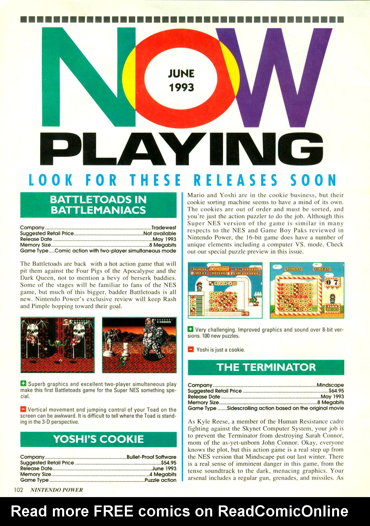 Read online Nintendo Power comic -  Issue #49 - 105