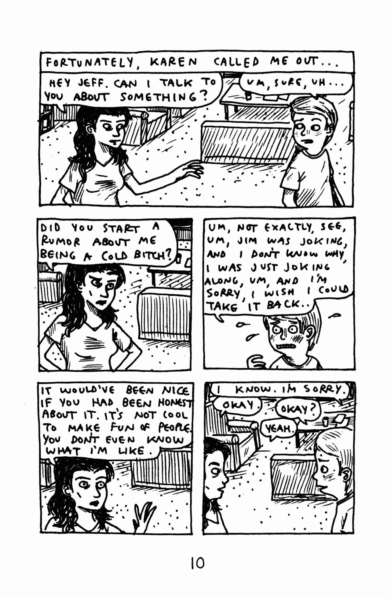 Read online Funny Misshapen Body: A Memoir comic -  Issue # TPB (Part 1) - 16