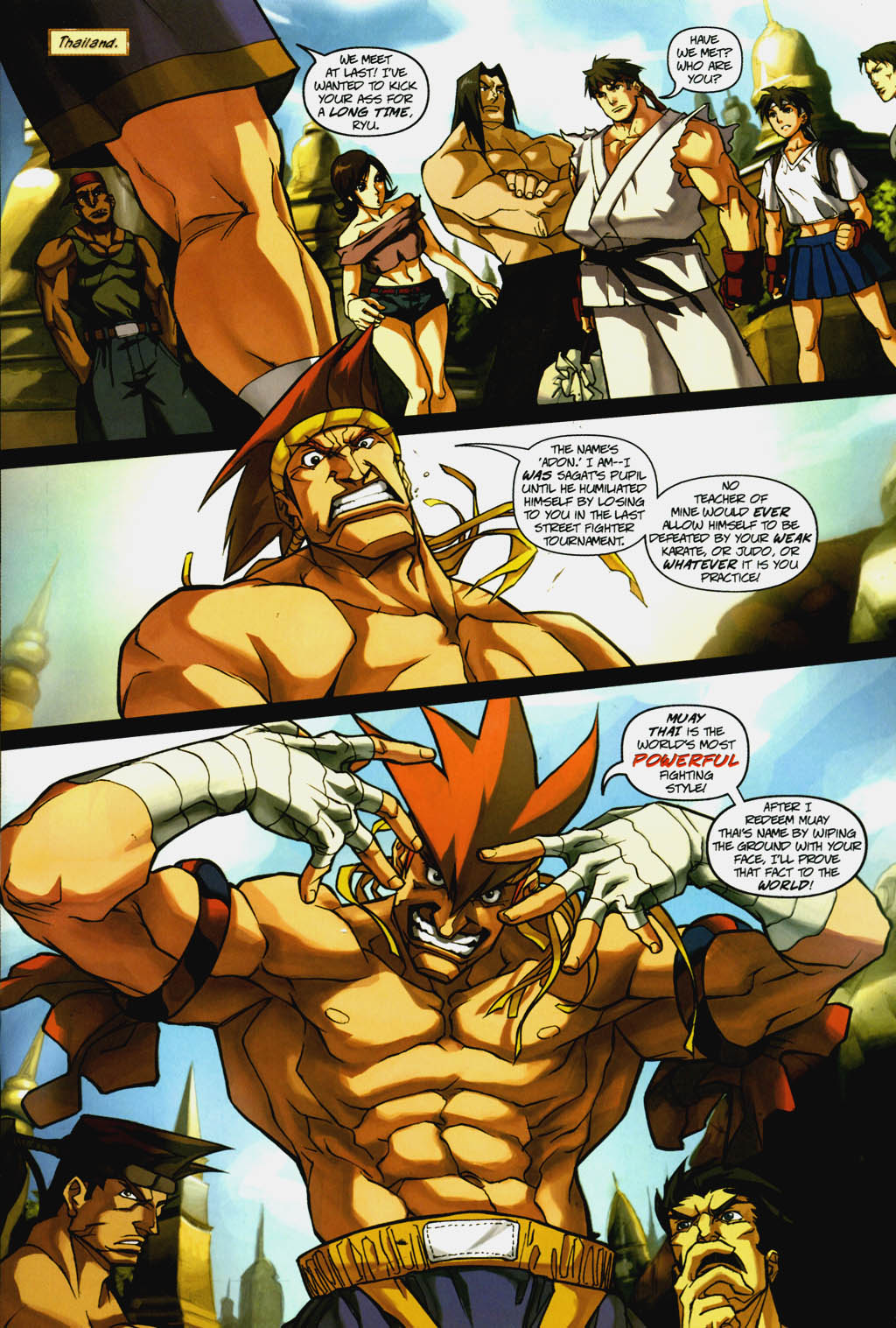 Read online Street Fighter (2003) comic -  Issue #9 - 2