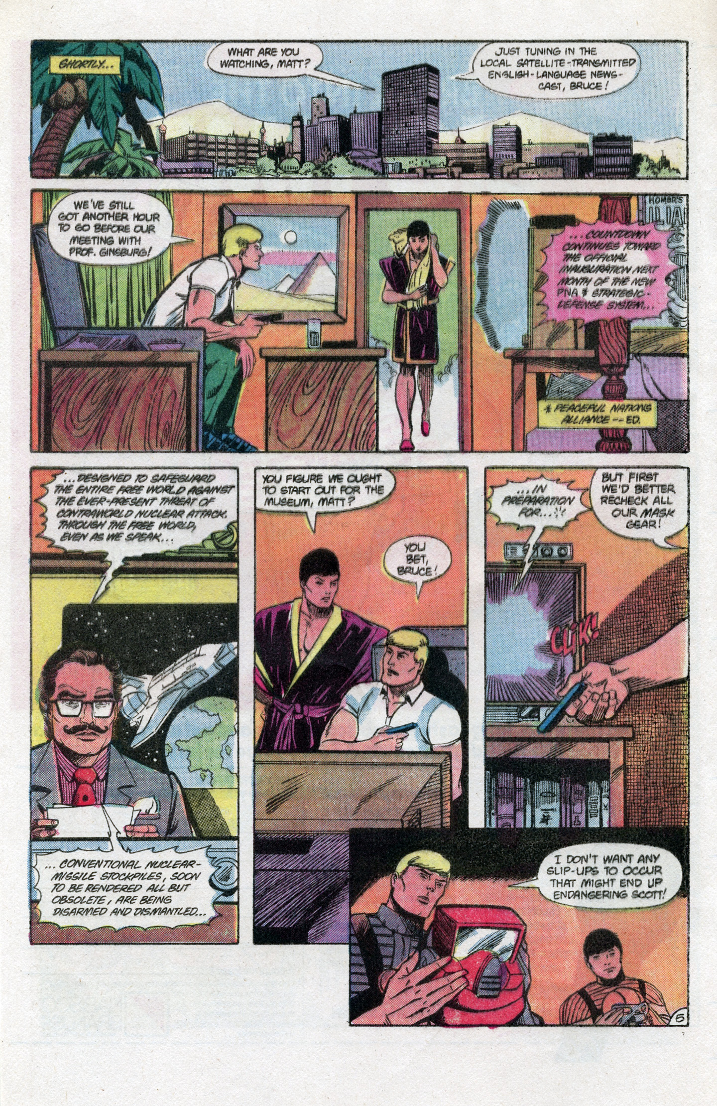 Read online MASK comic -  Issue #2 - 6
