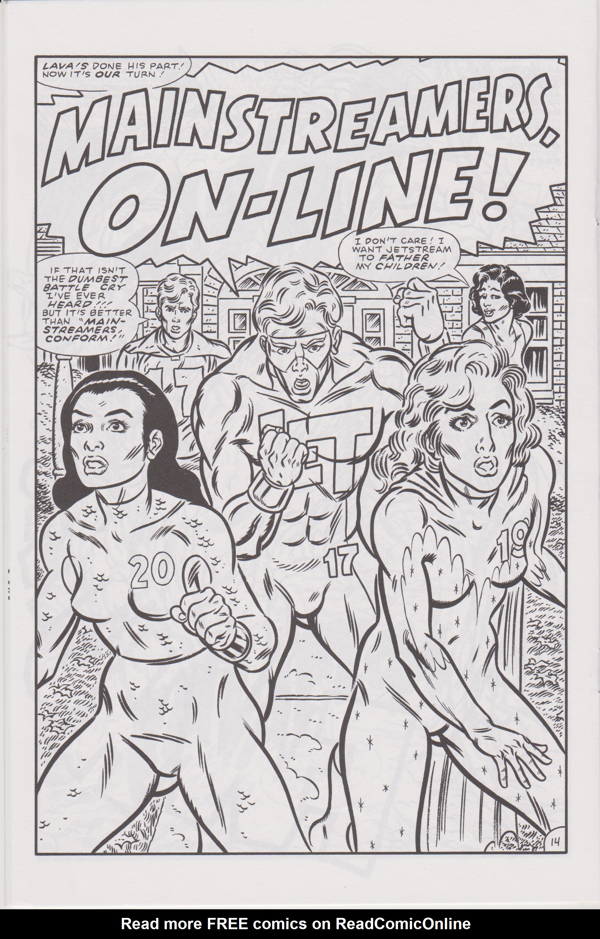 Read online Don Simpson's Bizarre Heroes comic -  Issue #10 - 16