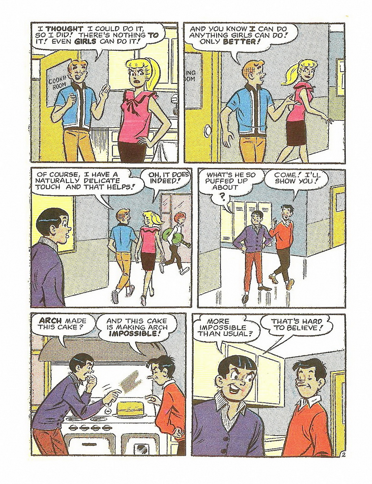 Read online Betty and Veronica Digest Magazine comic -  Issue #29 - 29