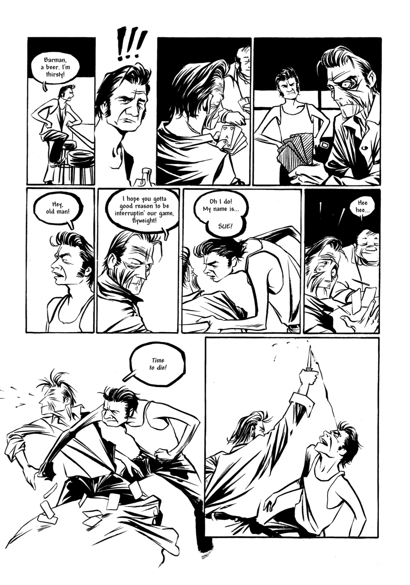 Read online Johnny Cash: I See a Darkness comic -  Issue # TPB - 95