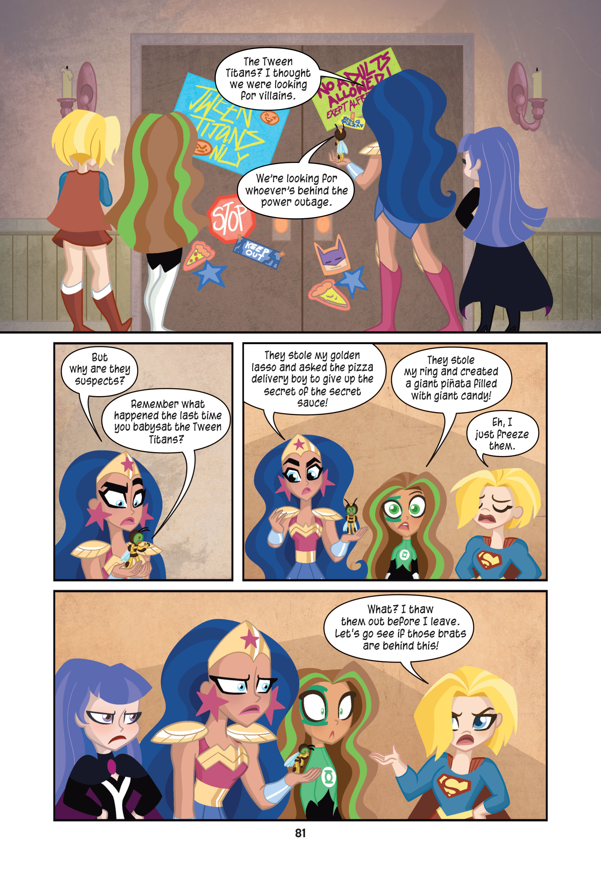 Read online DC Super Hero Girls: Powerless comic -  Issue # TPB - 80