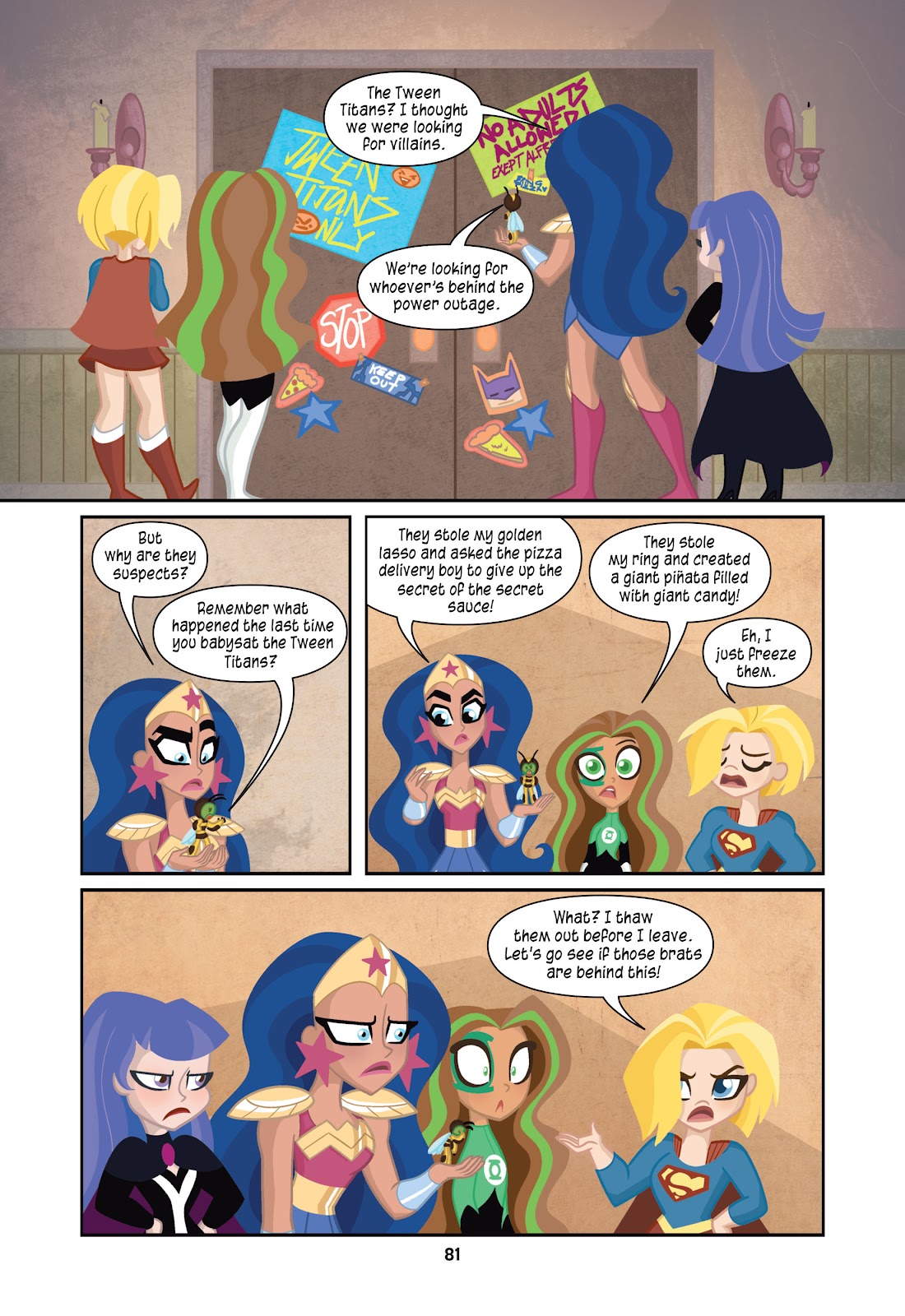 DC Super Hero Girls: Powerless issue TPB - Page 80