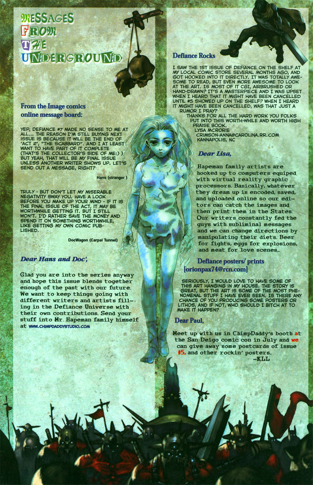 Read online Defiance comic -  Issue #8 - 24