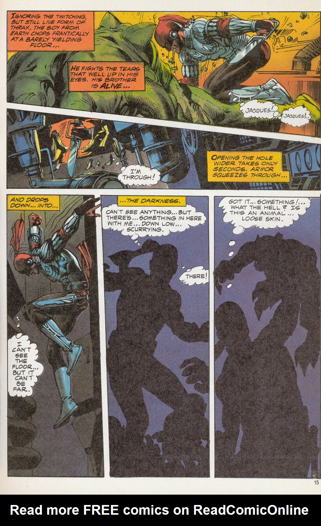 Read online The Revengers featuring Armor and Silver Streak comic -  Issue #2 - 17