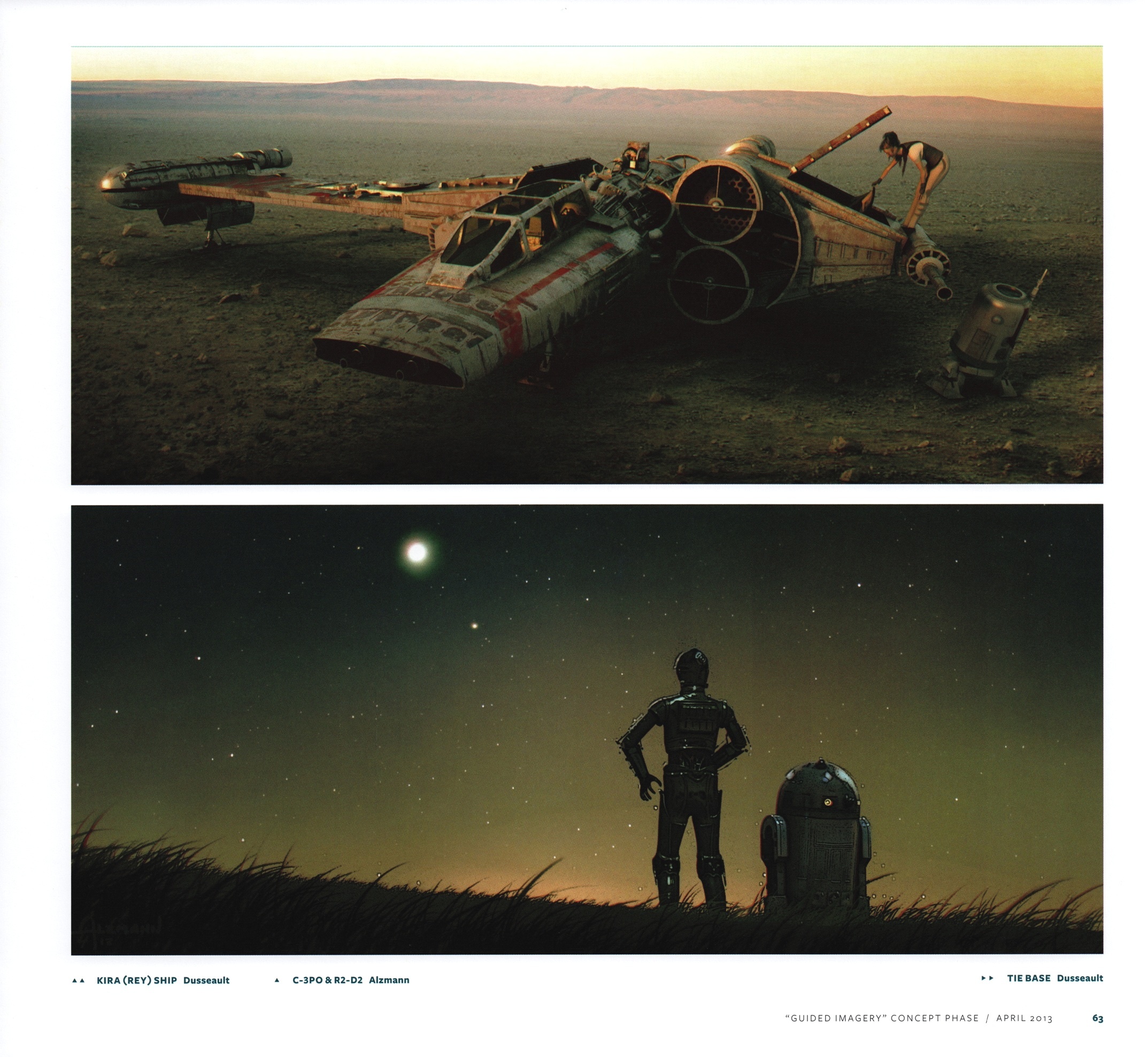 Read online Star Wars: The Art of Star Wars: The Force Awakens comic -  Issue # TPB (Part 1) - 67