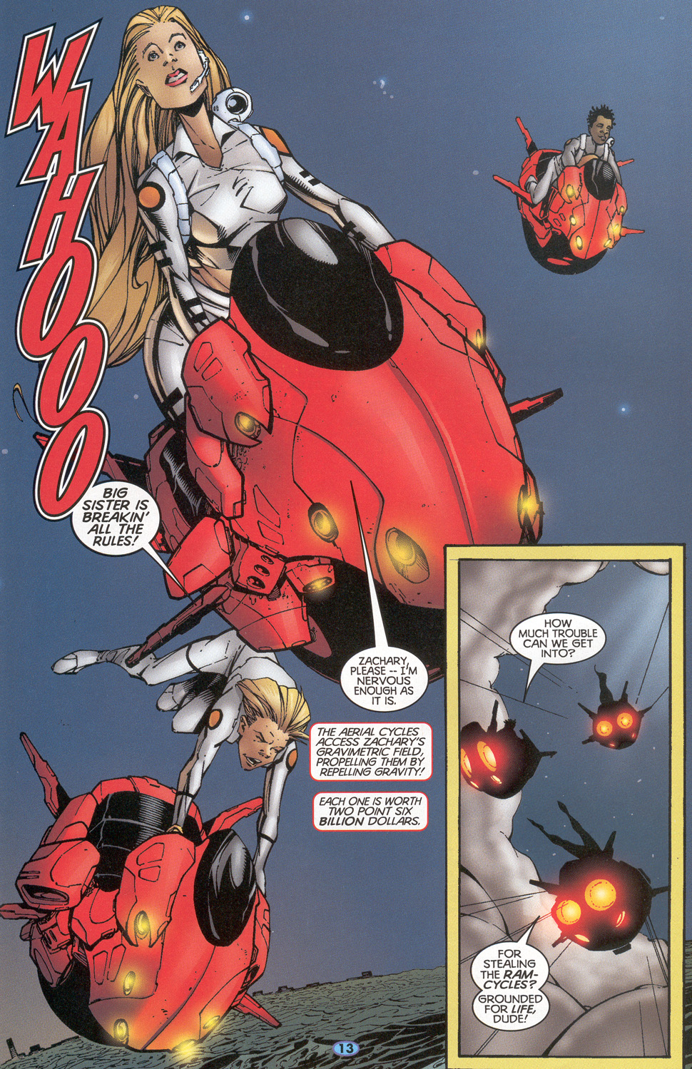 Read online Troublemakers comic -  Issue #7 - 14