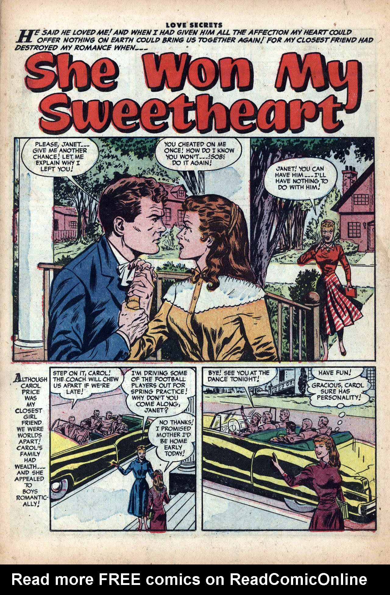Read online Love Secrets (1953) comic -  Issue #39 - 18