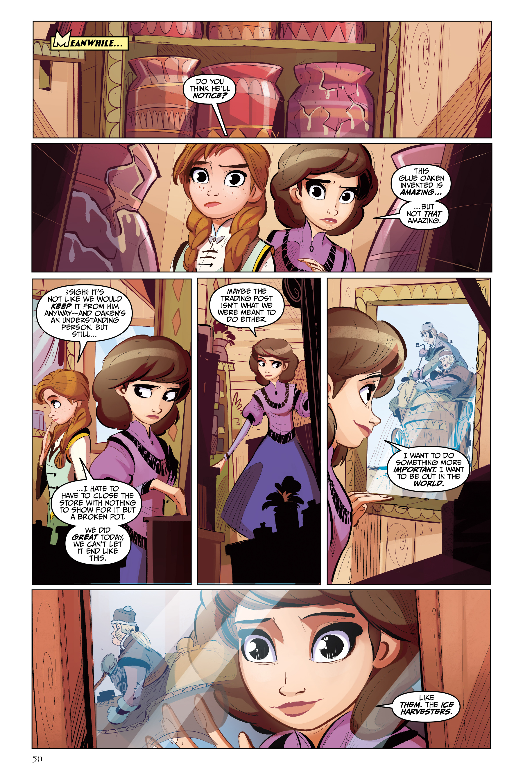 Read online Disney Frozen: Breaking Boundaries comic -  Issue # _TPB - 50