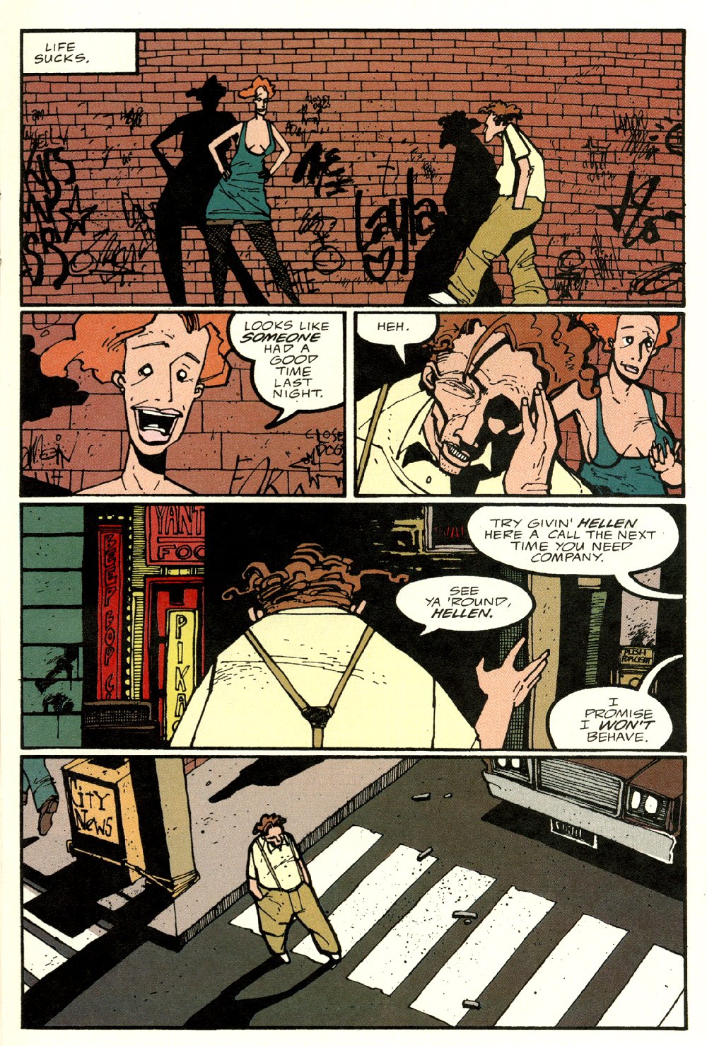 Read online Ted McKeever's Metropol comic -  Issue #3 - 15