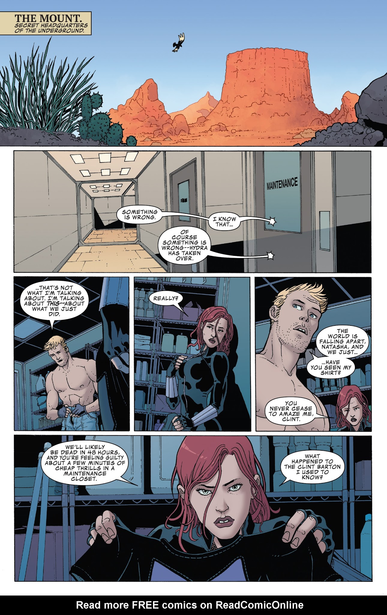 Read online Occupy Avengers comic -  Issue #8 - 11