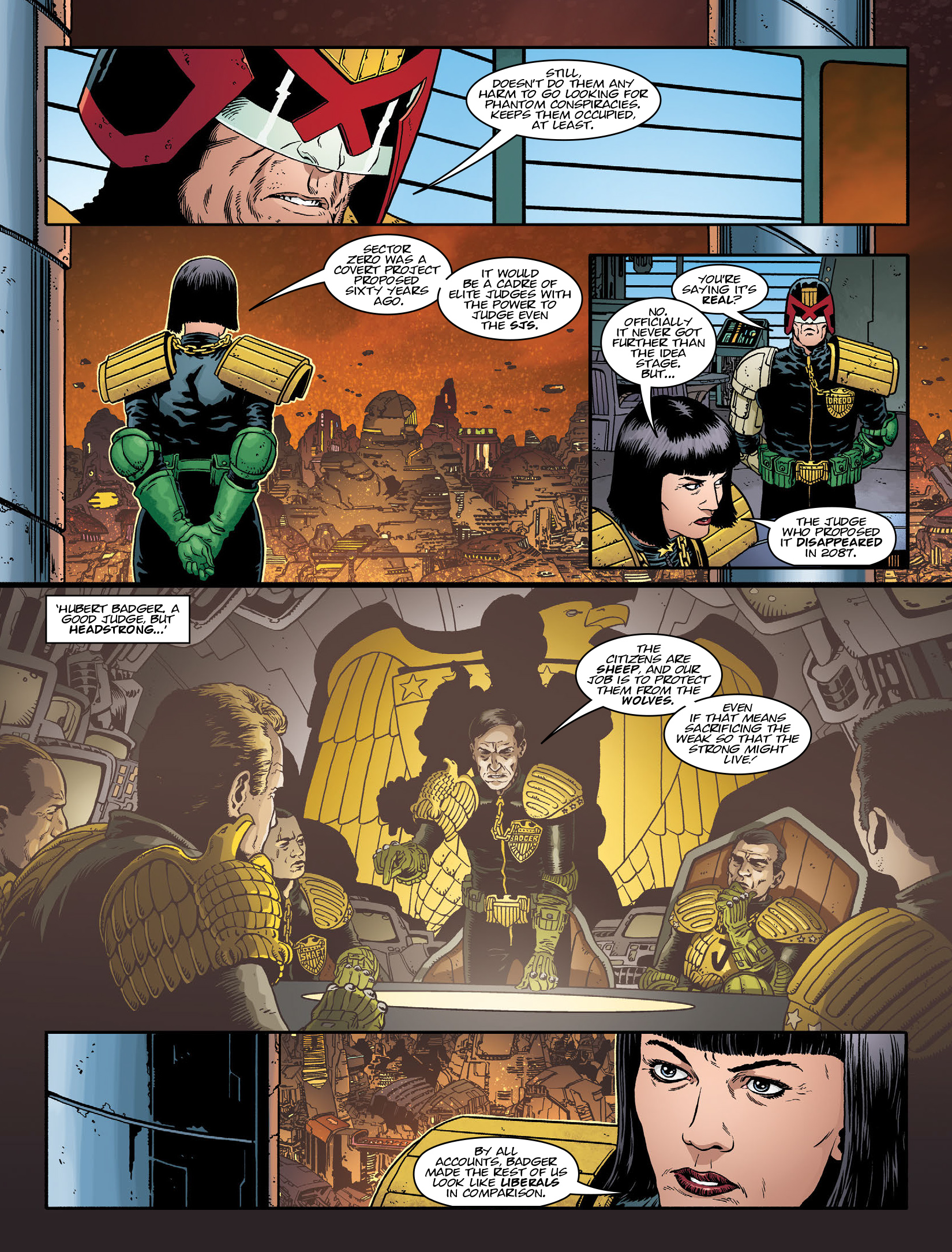 Read online 2000 AD comic -  Issue #1966 - 5