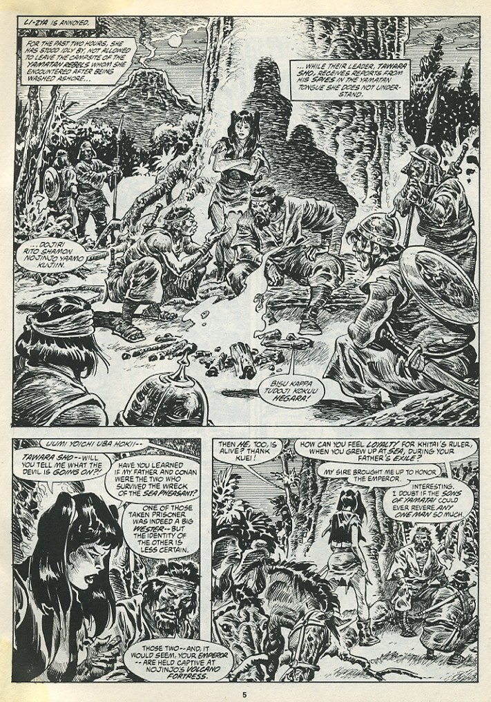 Read online The Savage Sword Of Conan comic -  Issue #195 - 7