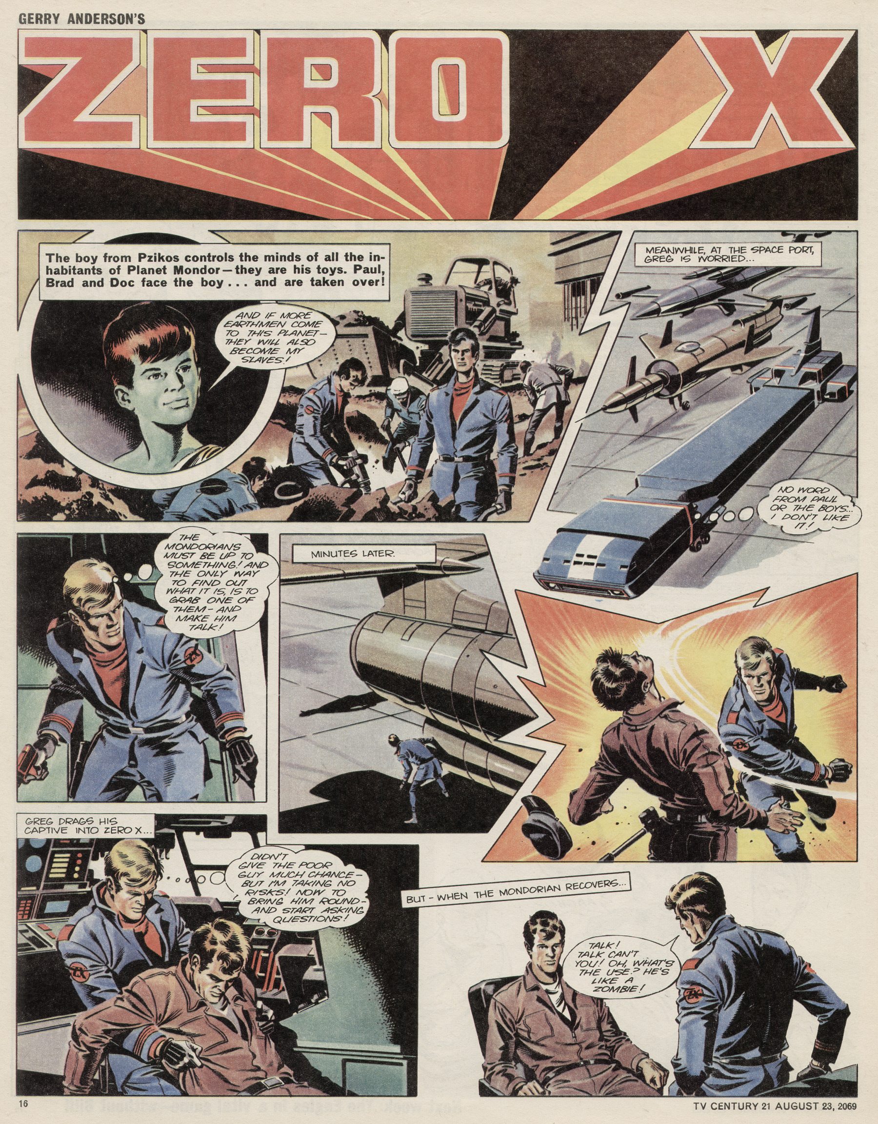 Read online TV Century 21 (TV 21) comic -  Issue #240 - 16