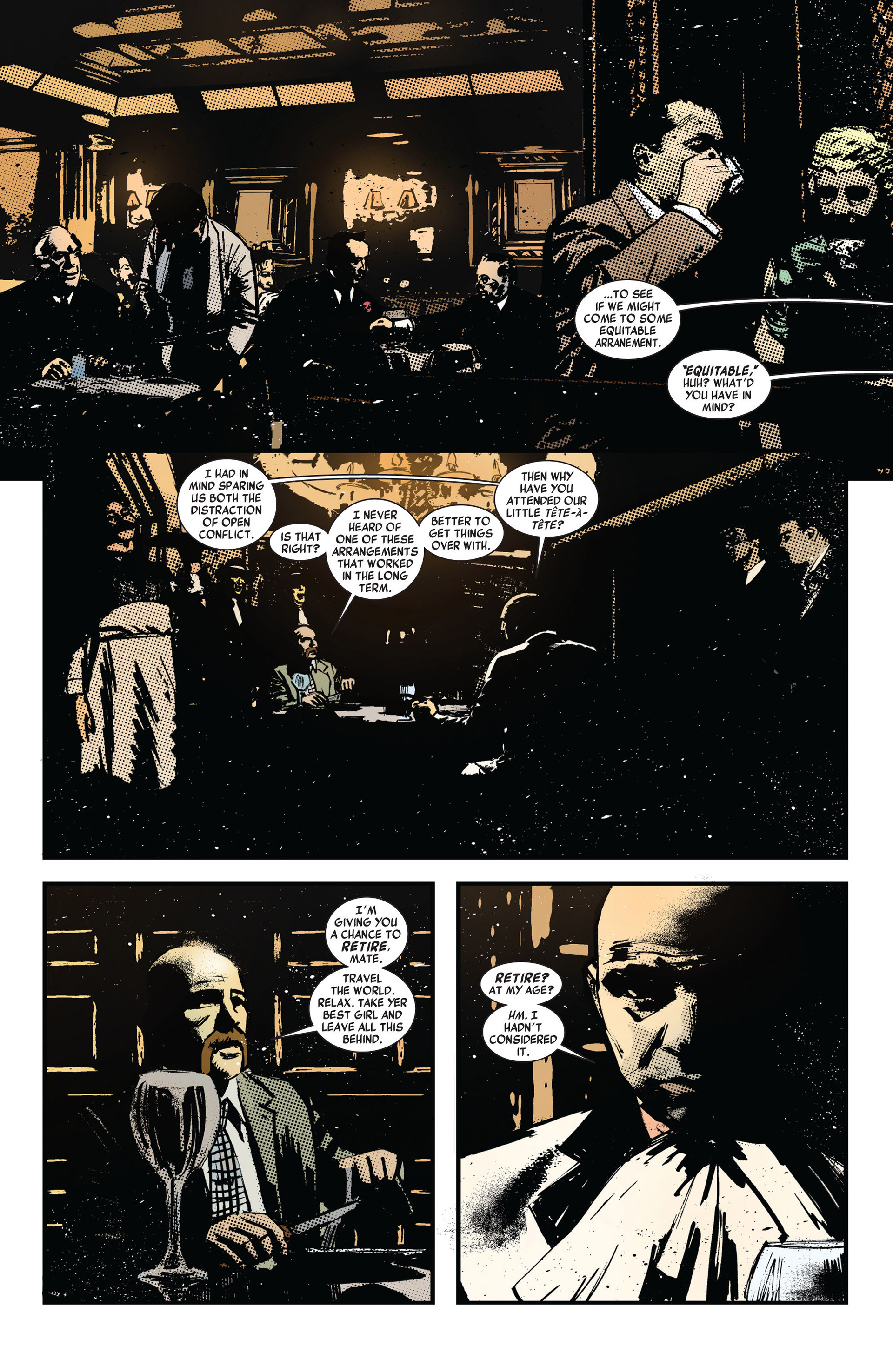 Read online Daredevil Noir comic -  Issue #1 - 19