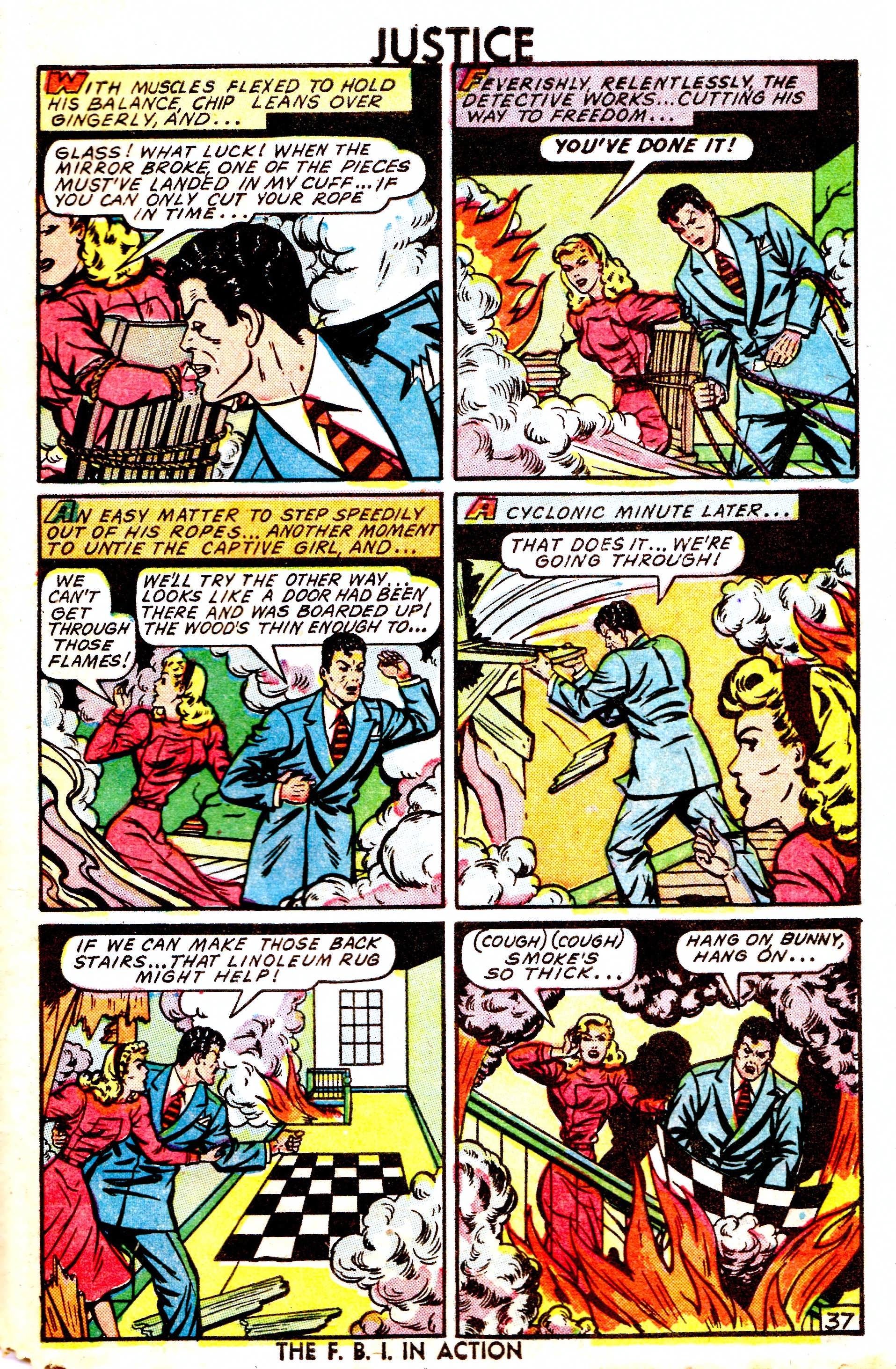 Read online Justice Comics (1947) comic -  Issue #1 - 40