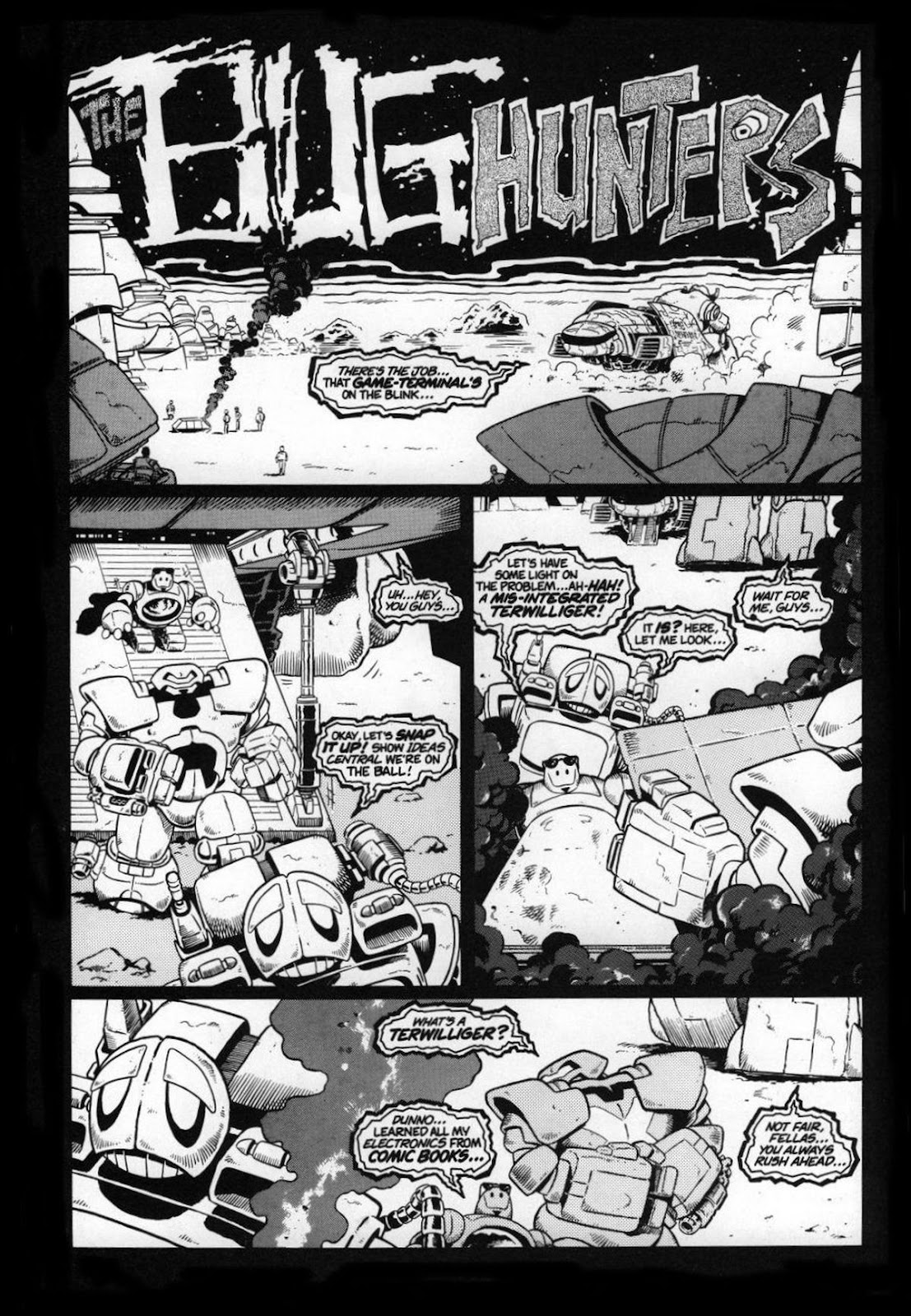 The Bug Hunters issue TPB - Page 11