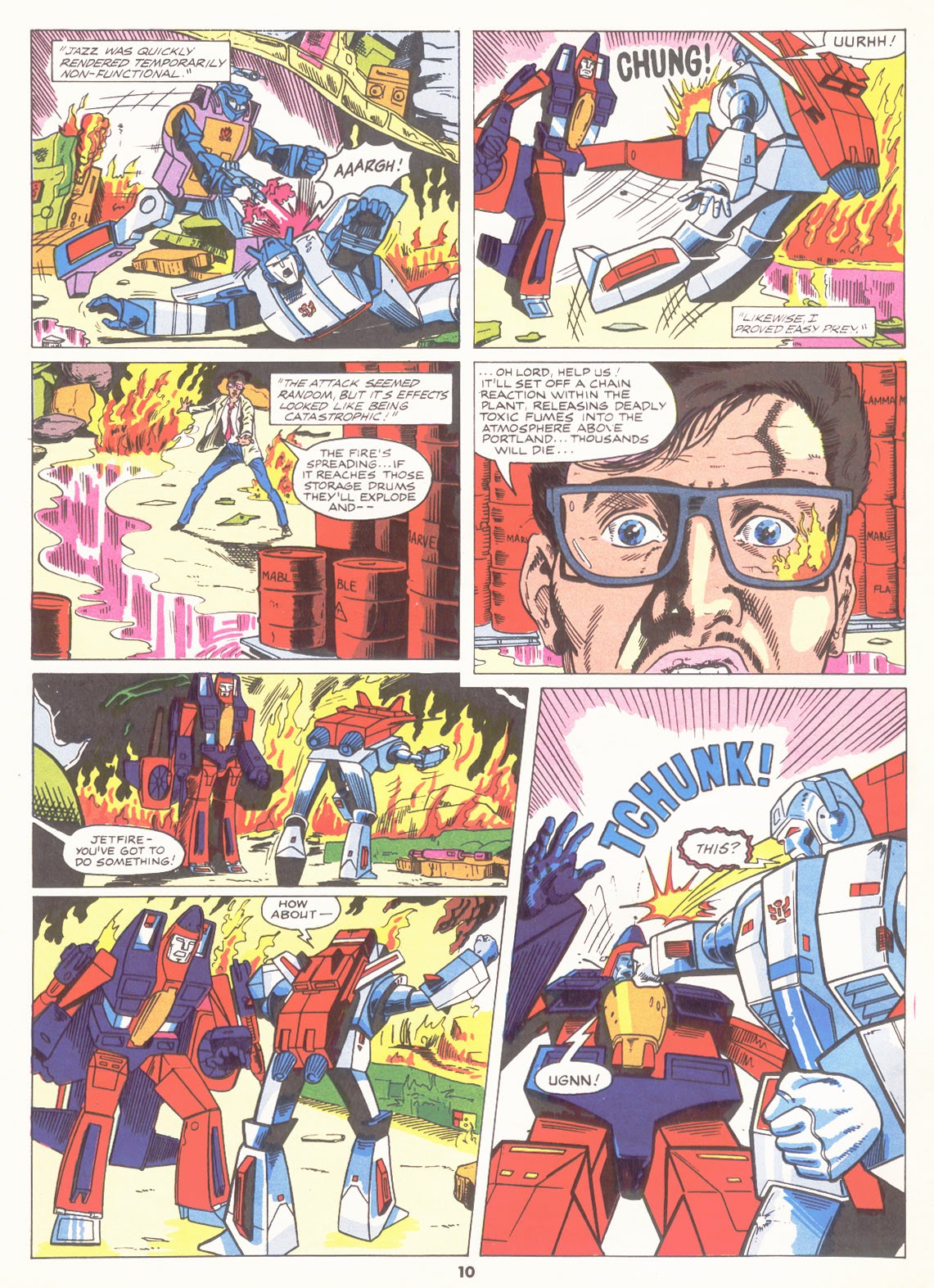 Read online The Transformers (UK) comic -  Issue #93 - 10