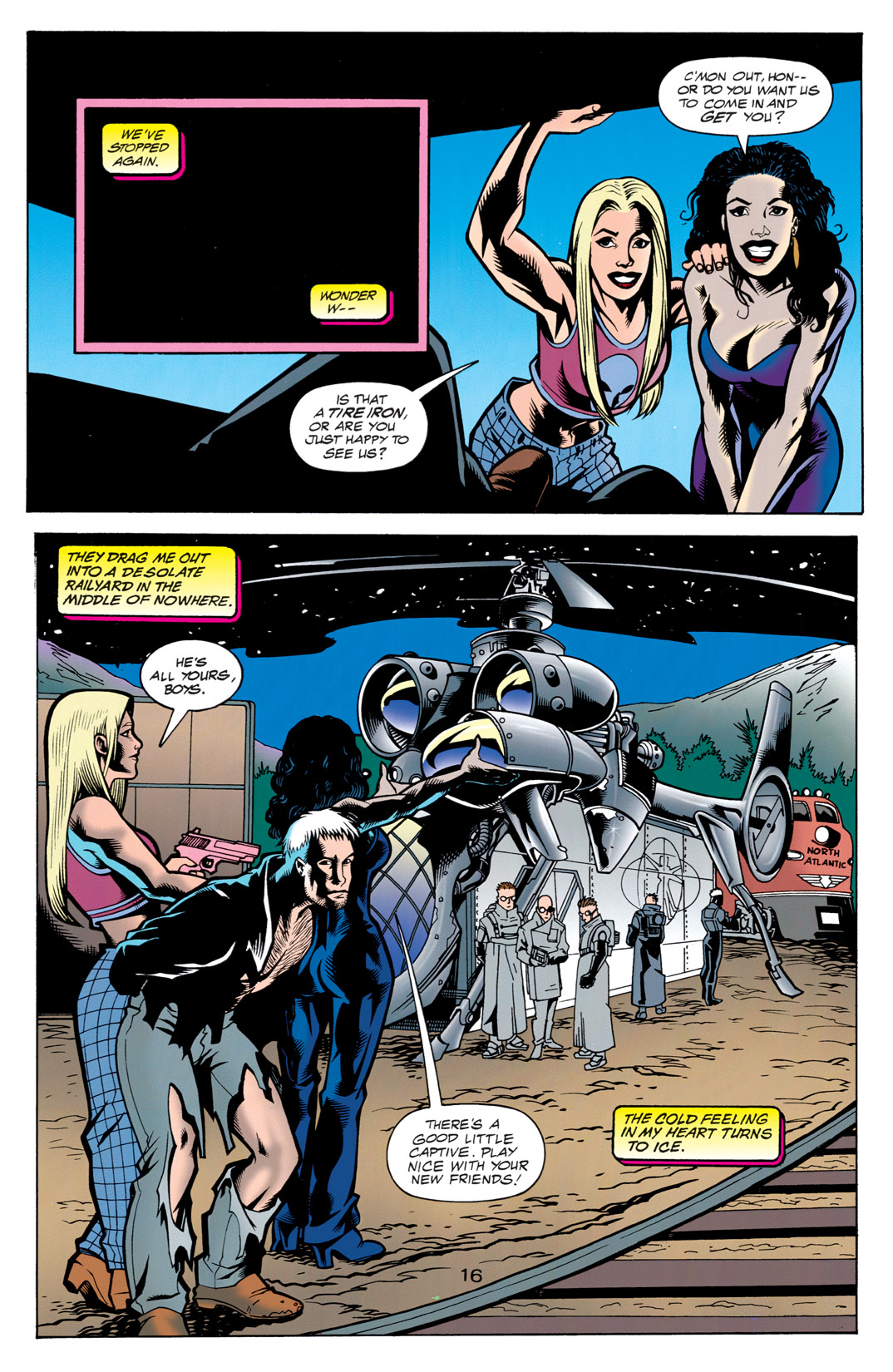 Read online Resurrection Man (1997) comic -  Issue #6 - 17