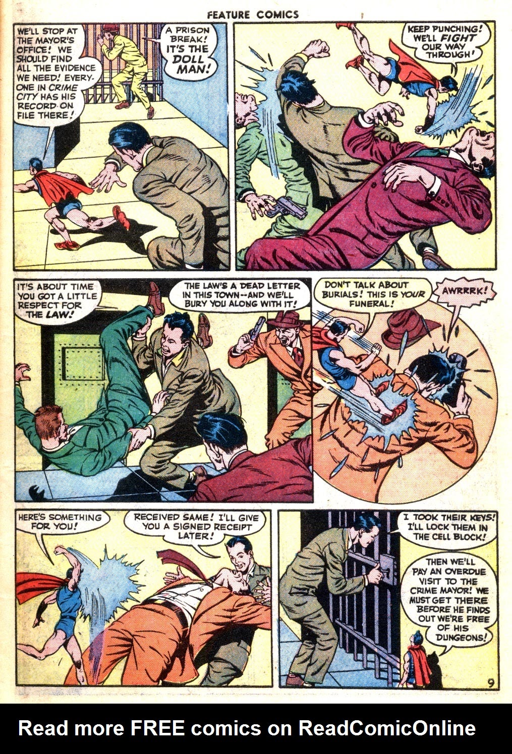 Read online Feature Comics comic -  Issue #100 - 11