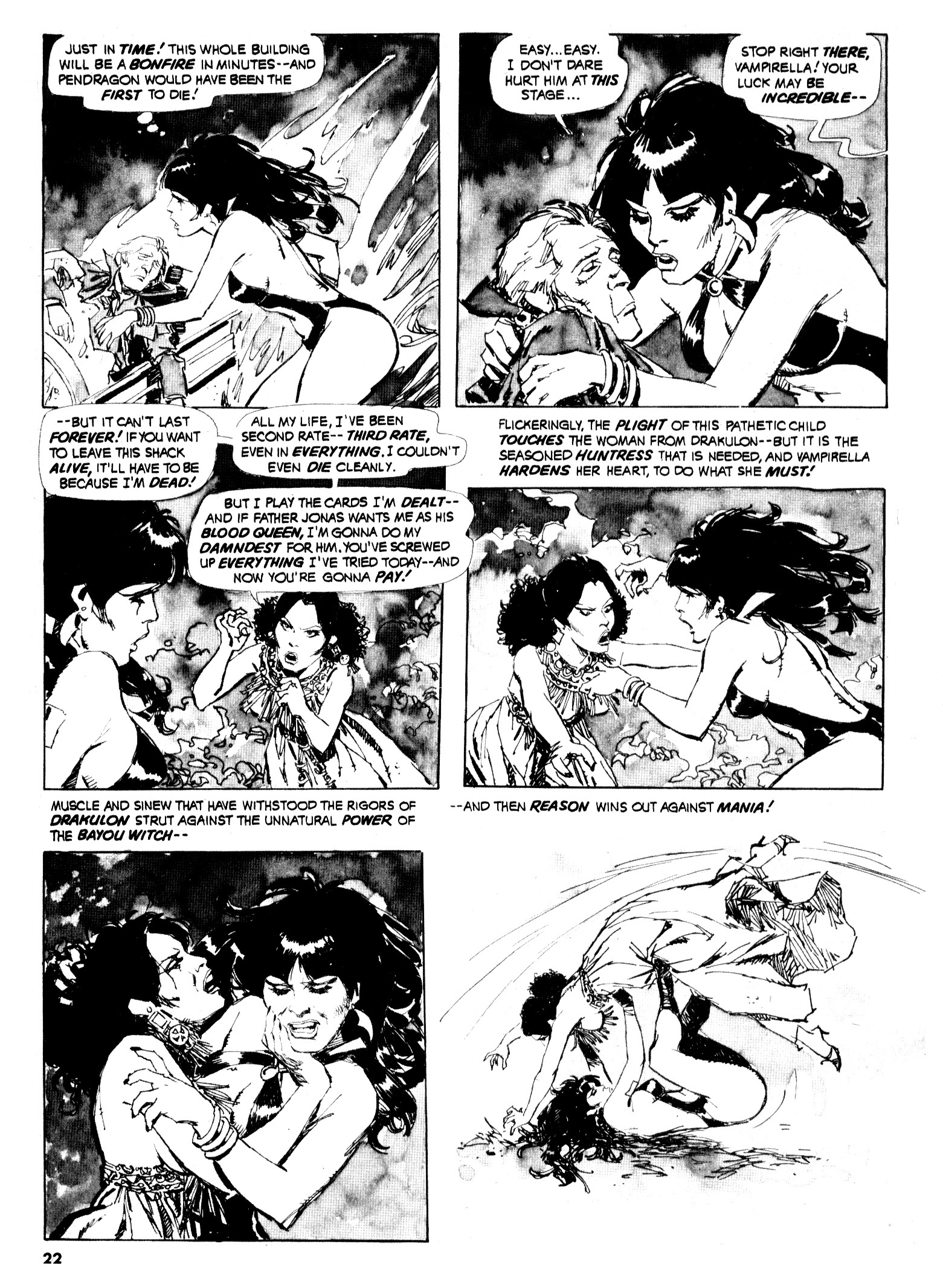 Read online Vampirella (1969) comic -  Issue #23 - 22