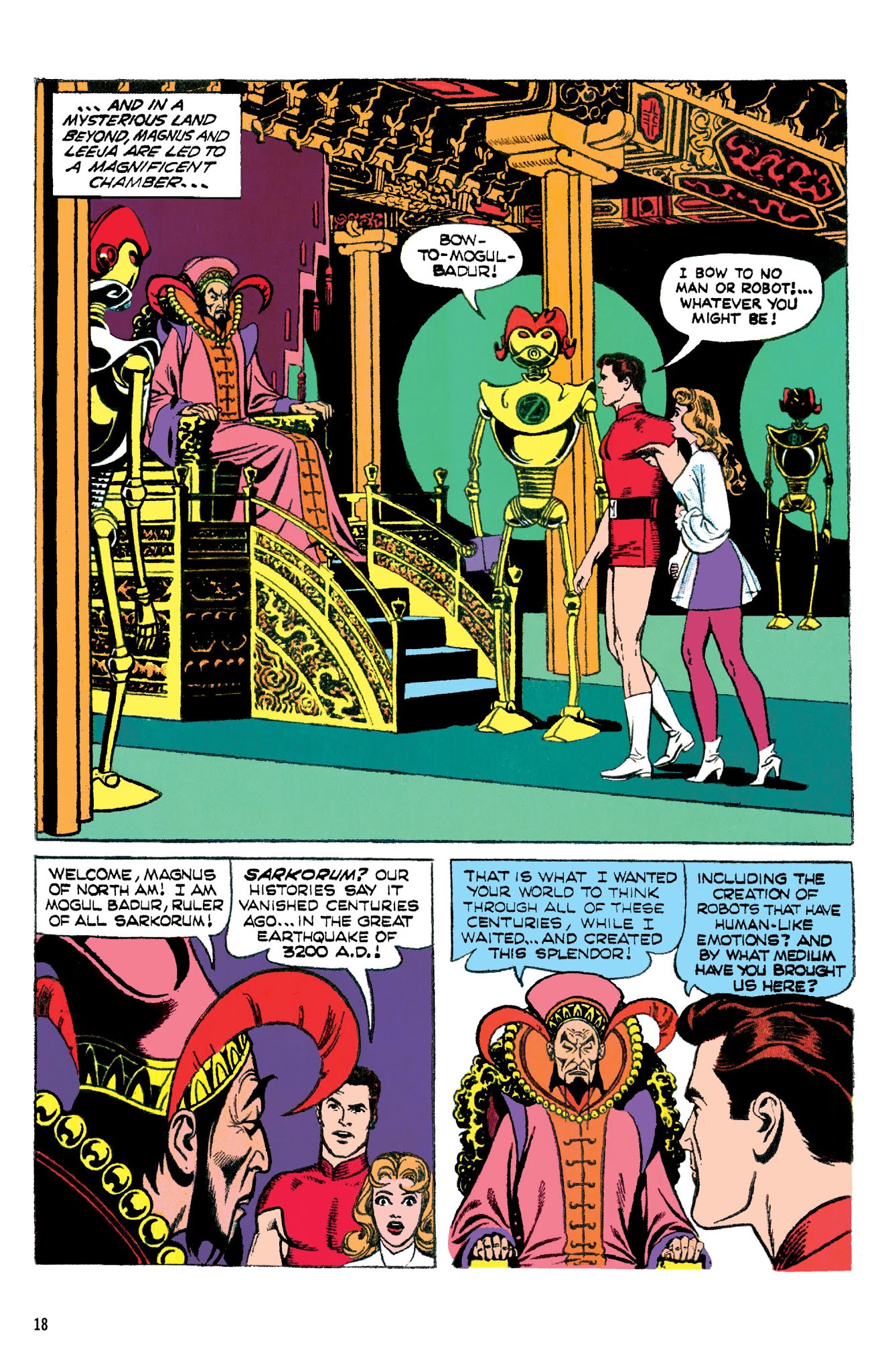 Read online Magnus, Robot Fighter Archives comic -  Issue # TPB 3 (Part 1) - 20