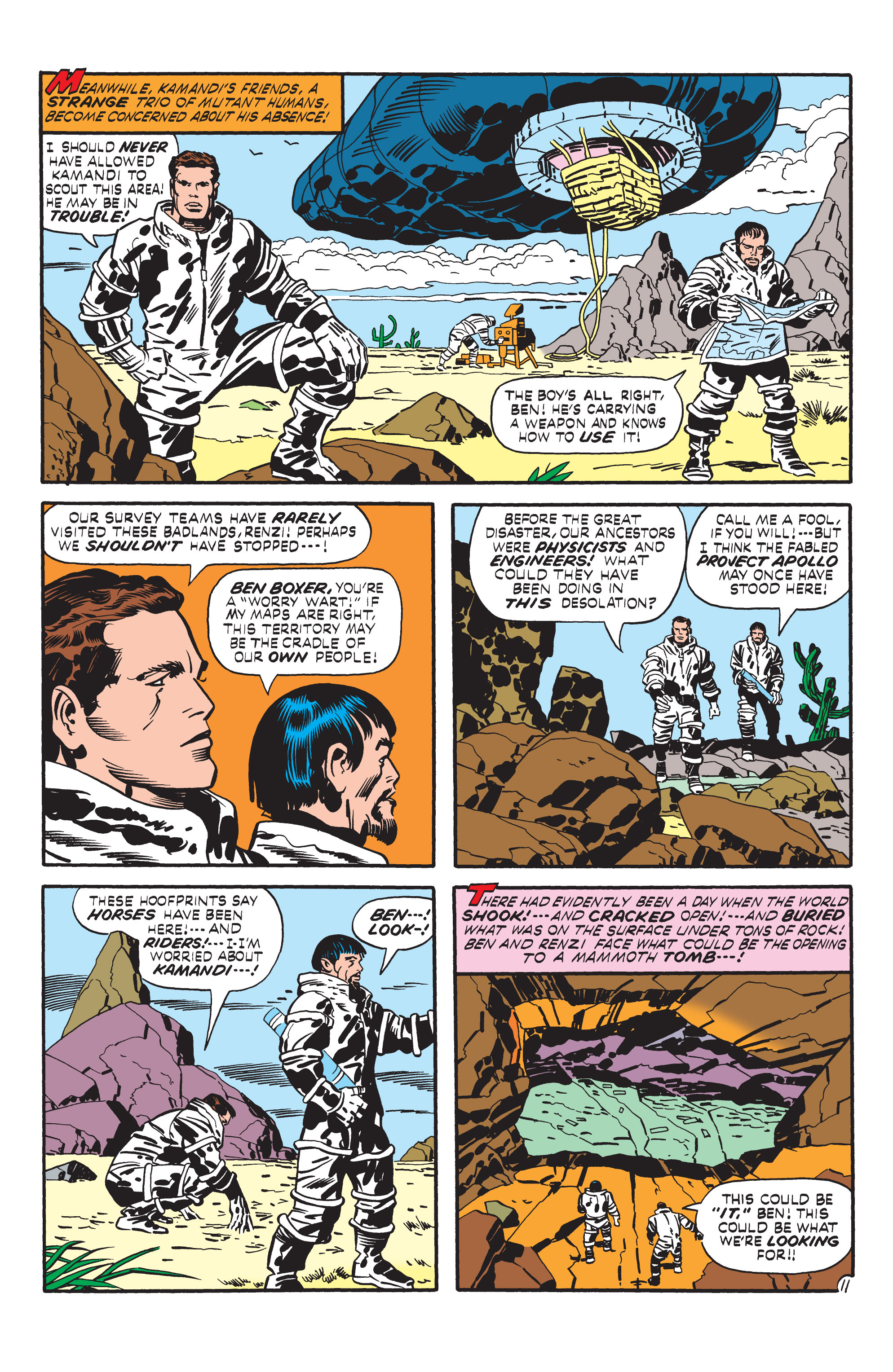 Read online Kamandi, The Last Boy On Earth comic -  Issue #3 - 10