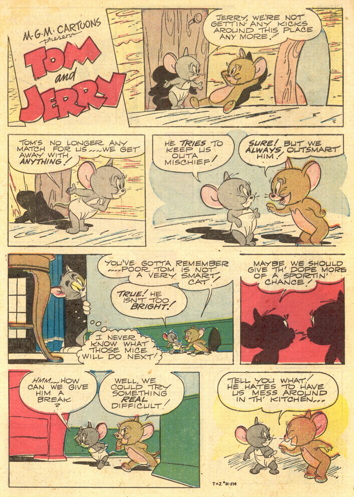 Read online Tom & Jerry Comics comic -  Issue #81 - 3