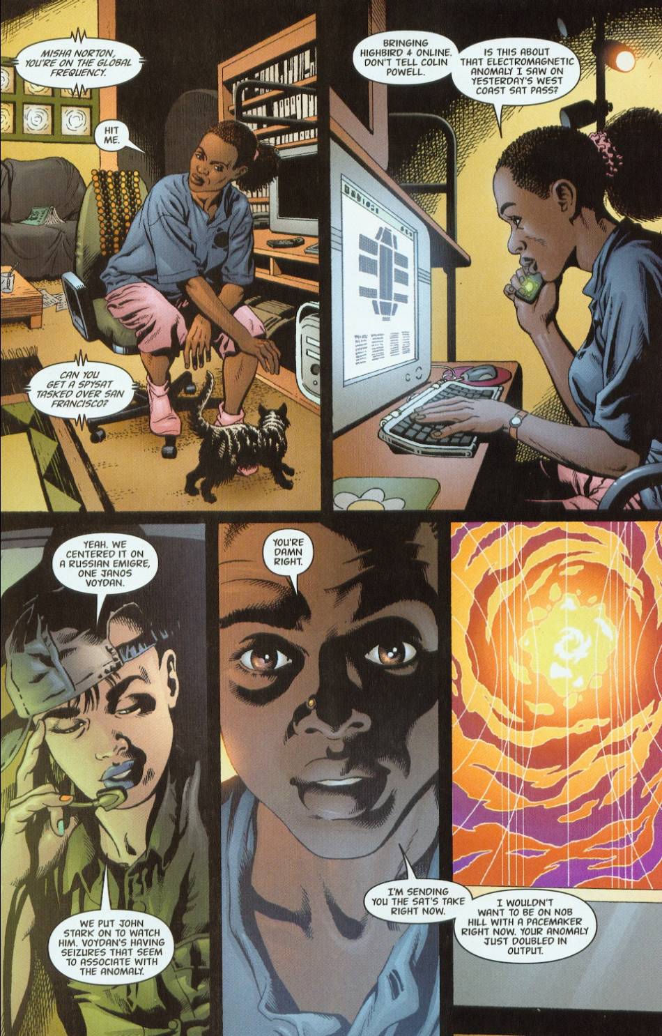 Read online Global Frequency comic -  Issue #1 - 7