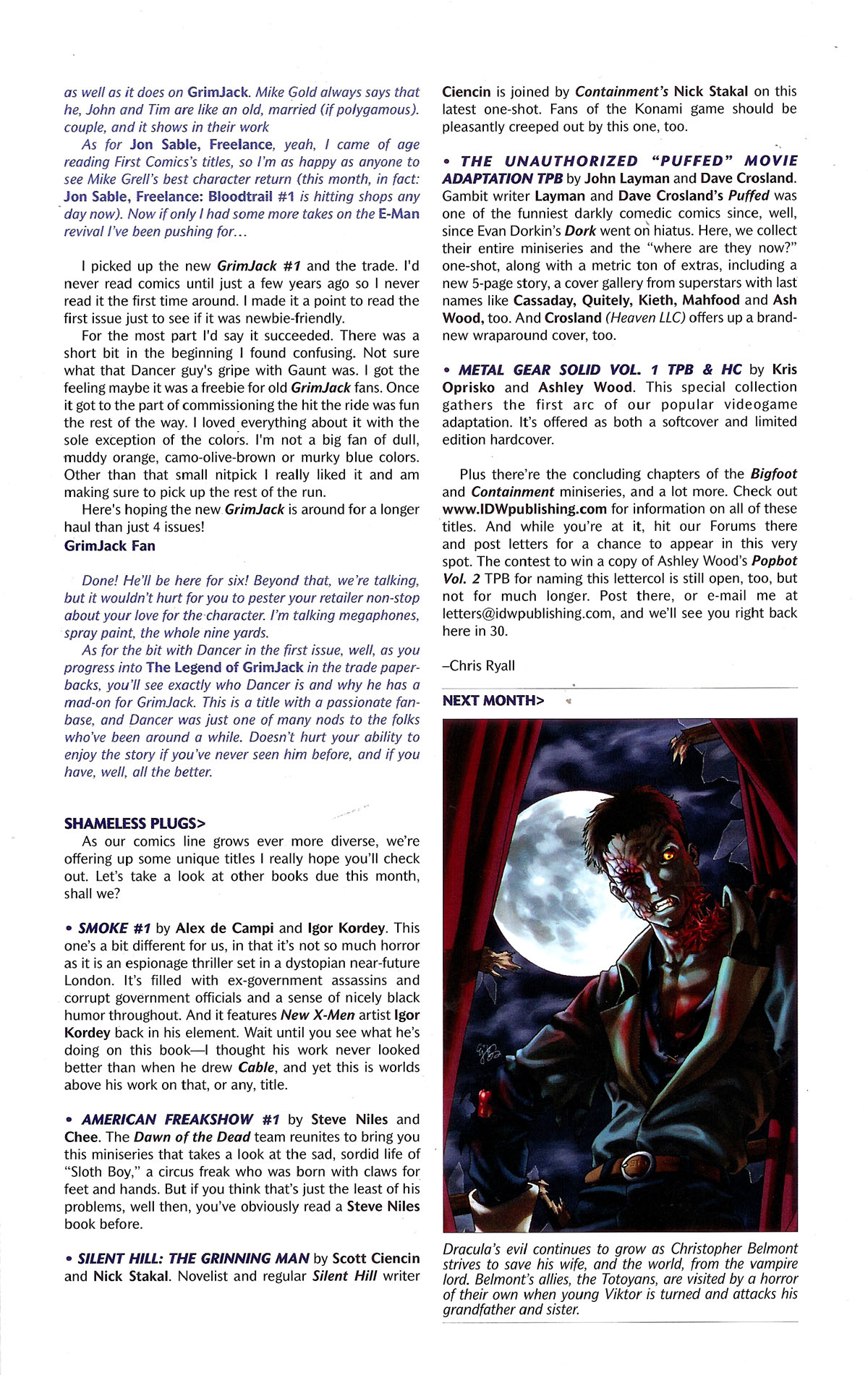 Read online Castlevania: The Belmont Legacy comic -  Issue #3 - 27