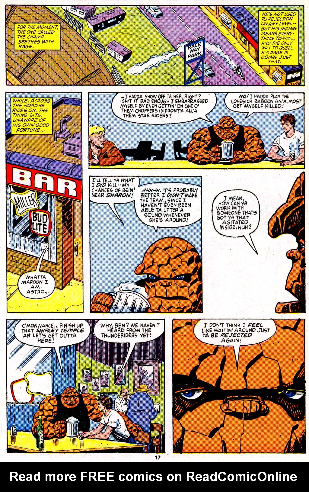Read online The Thing comic -  Issue #27 - 18
