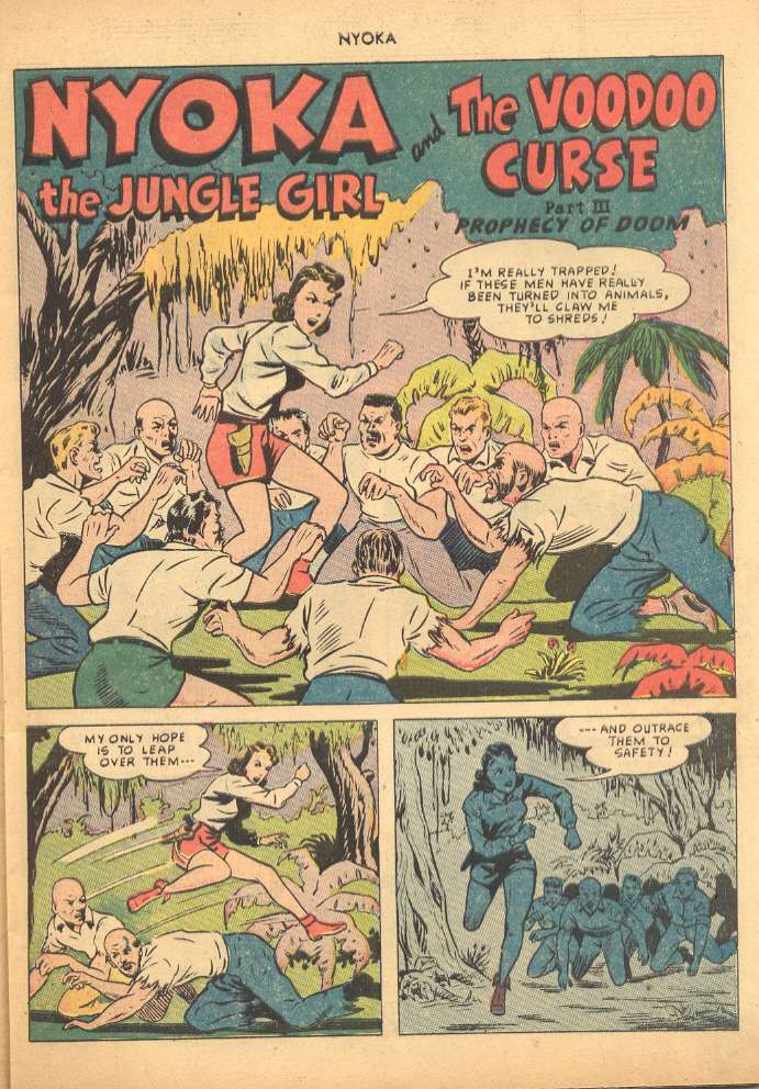 Read online Nyoka the Jungle Girl (1945) comic -  Issue #39 - 19
